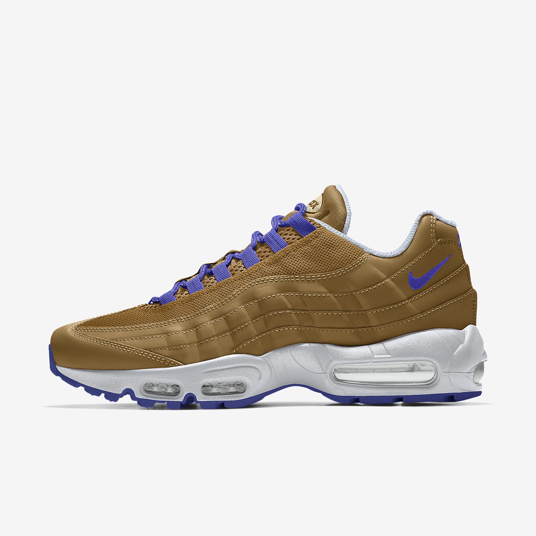 Nike Air Max 95 By You, Brun