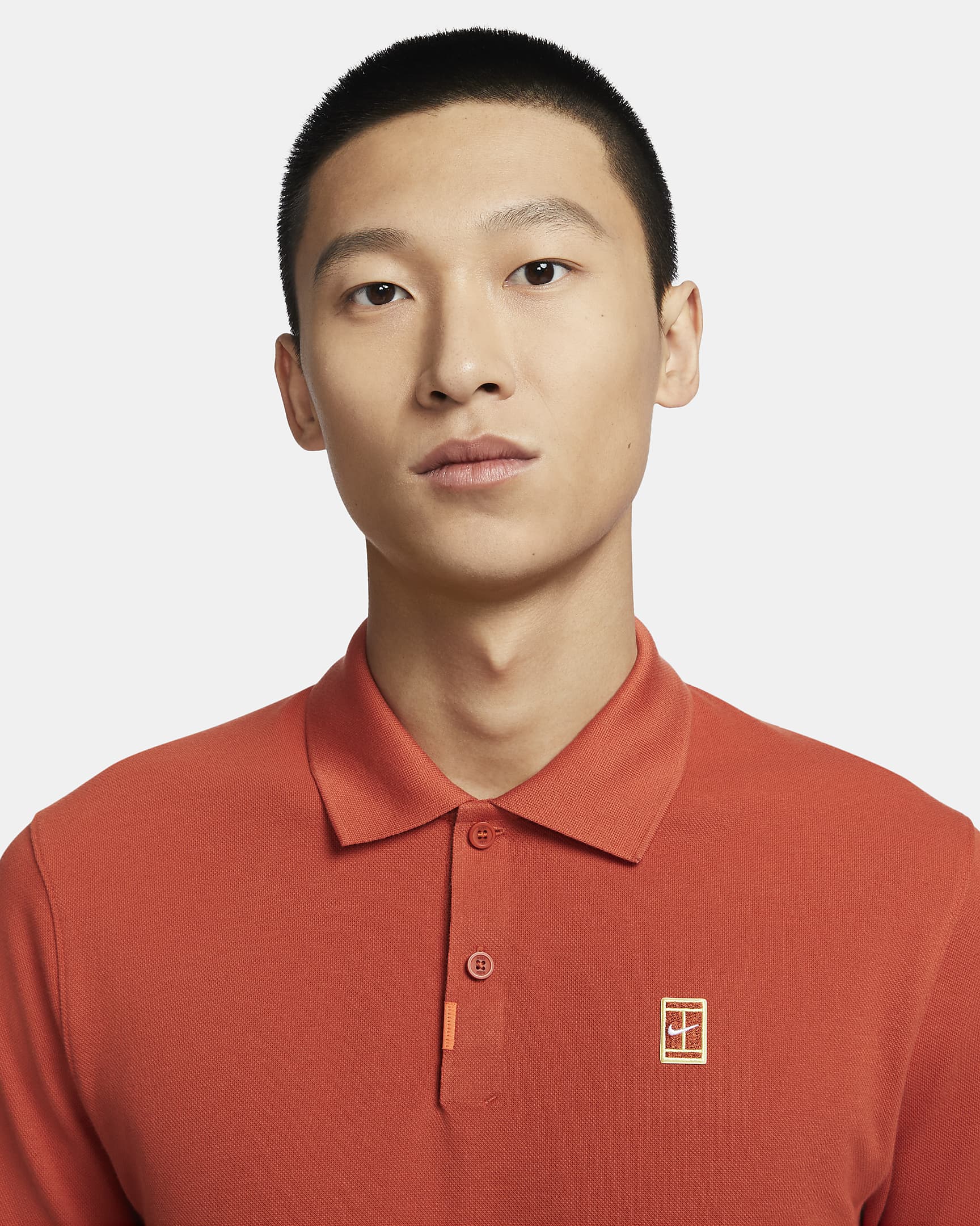 The Nike Polo Men's Slim-Fit Polo - Rust Factor