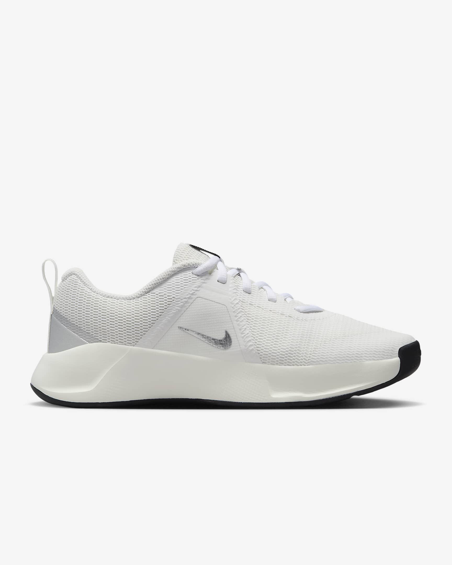 Nike MC Trainer 3 Premium Women's Workout Shoes - Summit White/Sail/Black/Metallic Silver