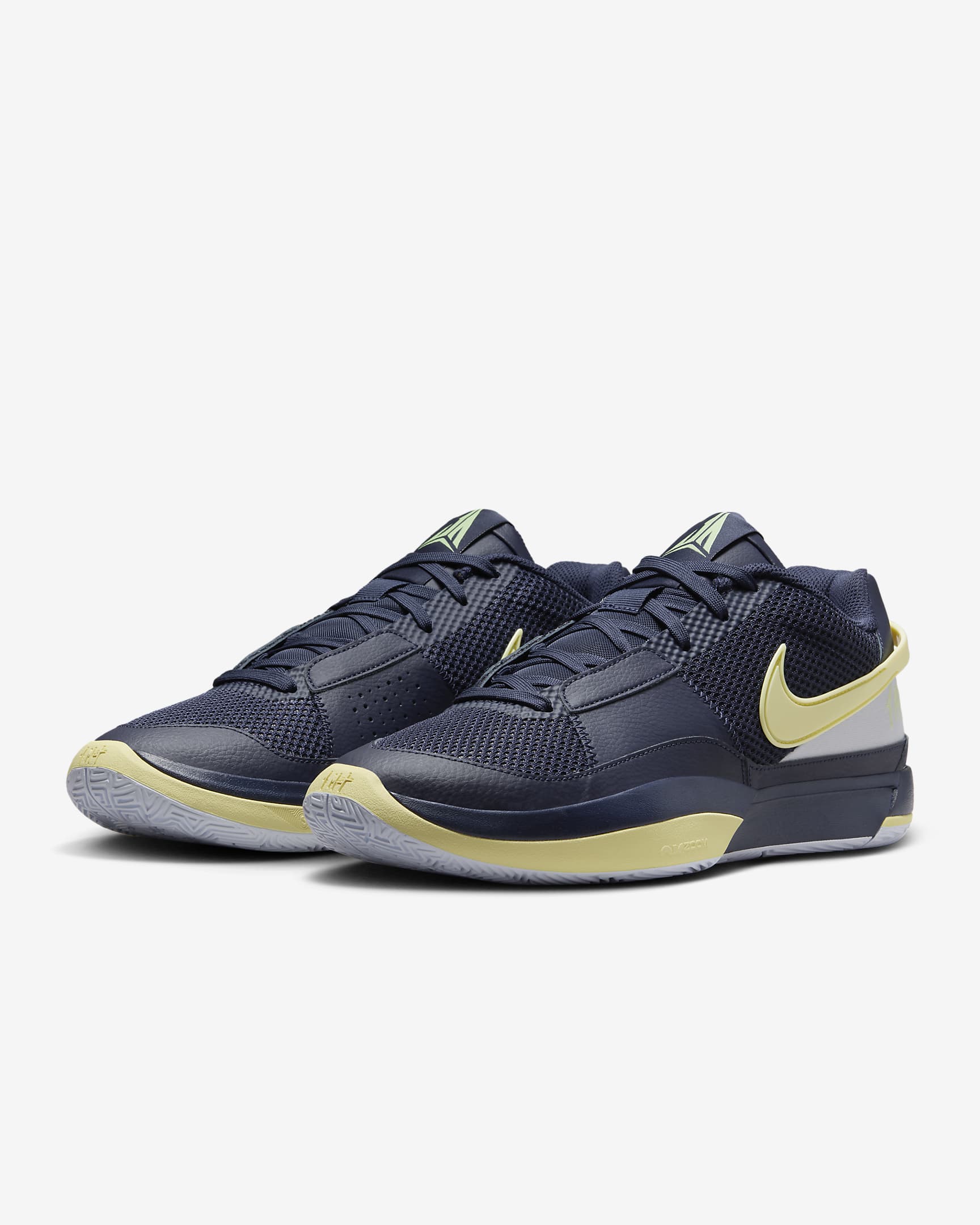 JA 1 EP Basketball Shoes - Midnight Navy/Football Grey/Light Laser Orange