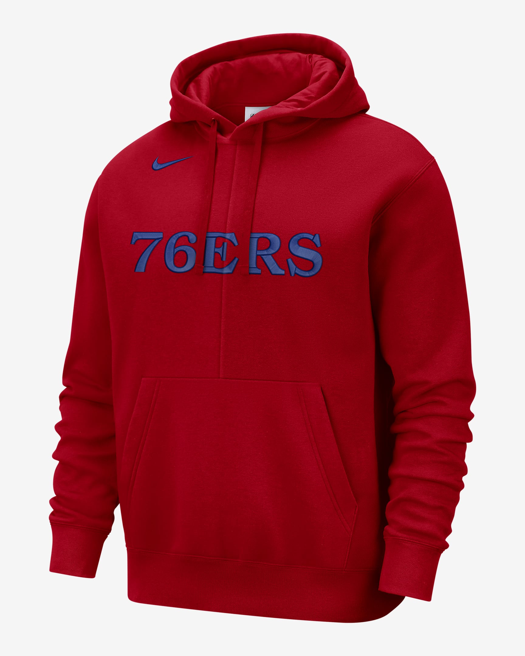 Philadelphia 76ers Courtside Men's Nike NBA Fleece Pullover Hoodie ...