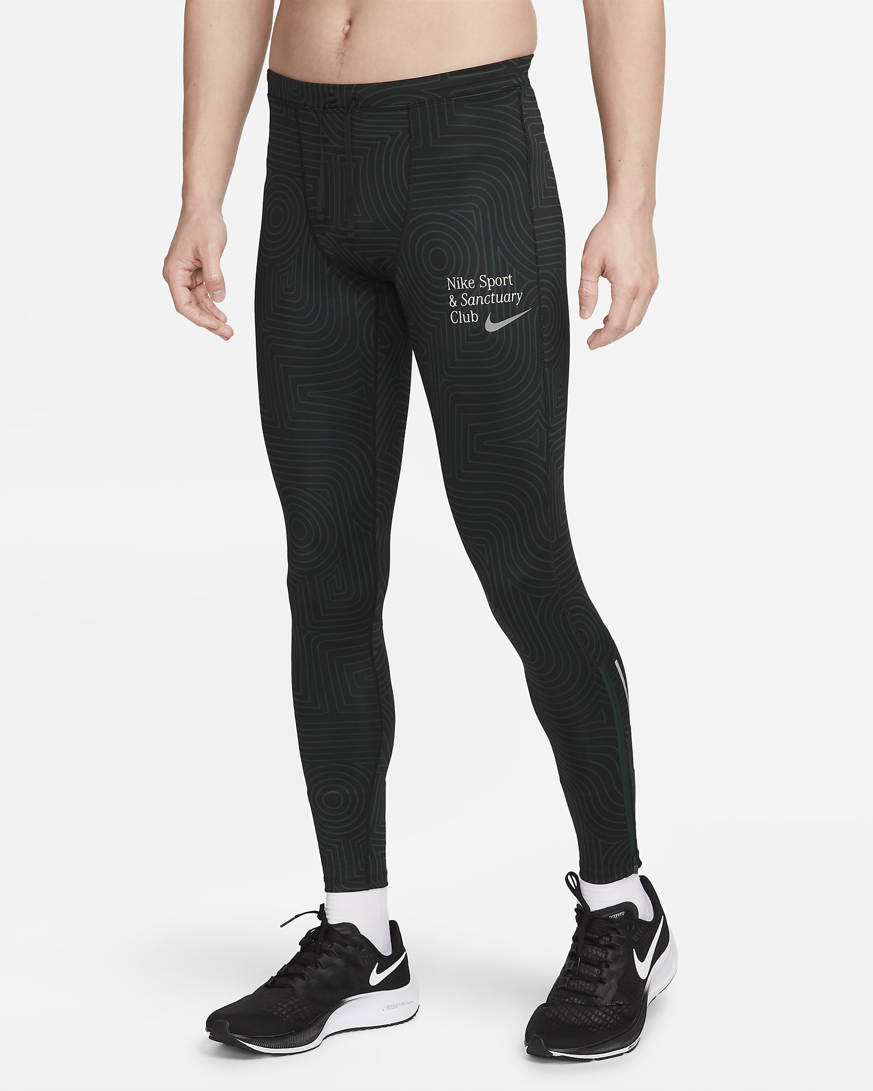 Nike DriFIT Challenger Men's Running Tights.