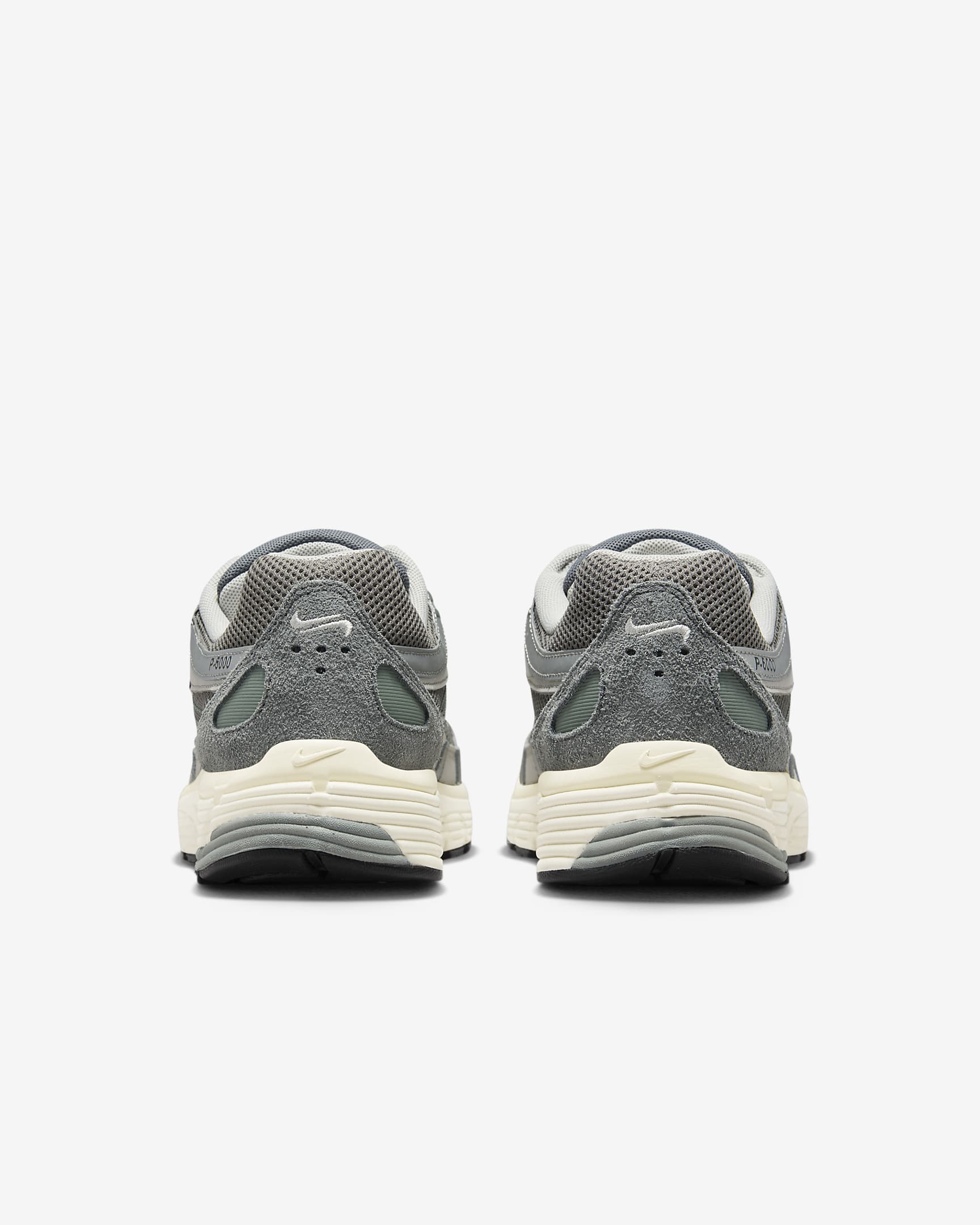 รองเท้า Nike P-6000 - Flat Pewter/Light Iron Ore/Metallic Silver/ขาว