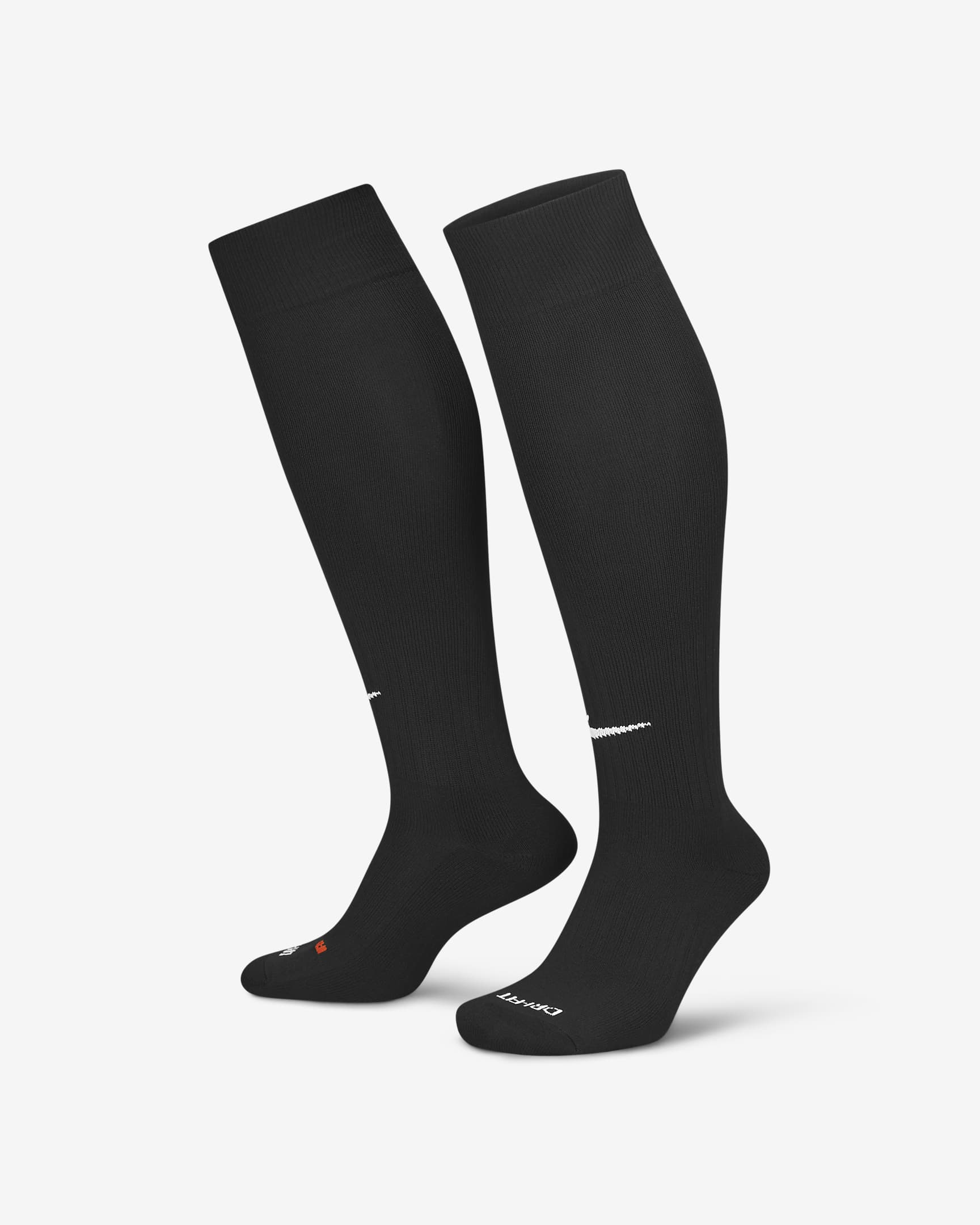 Nike Classic 2 Cushioned Over-the-Calf Socks - Team Black/White