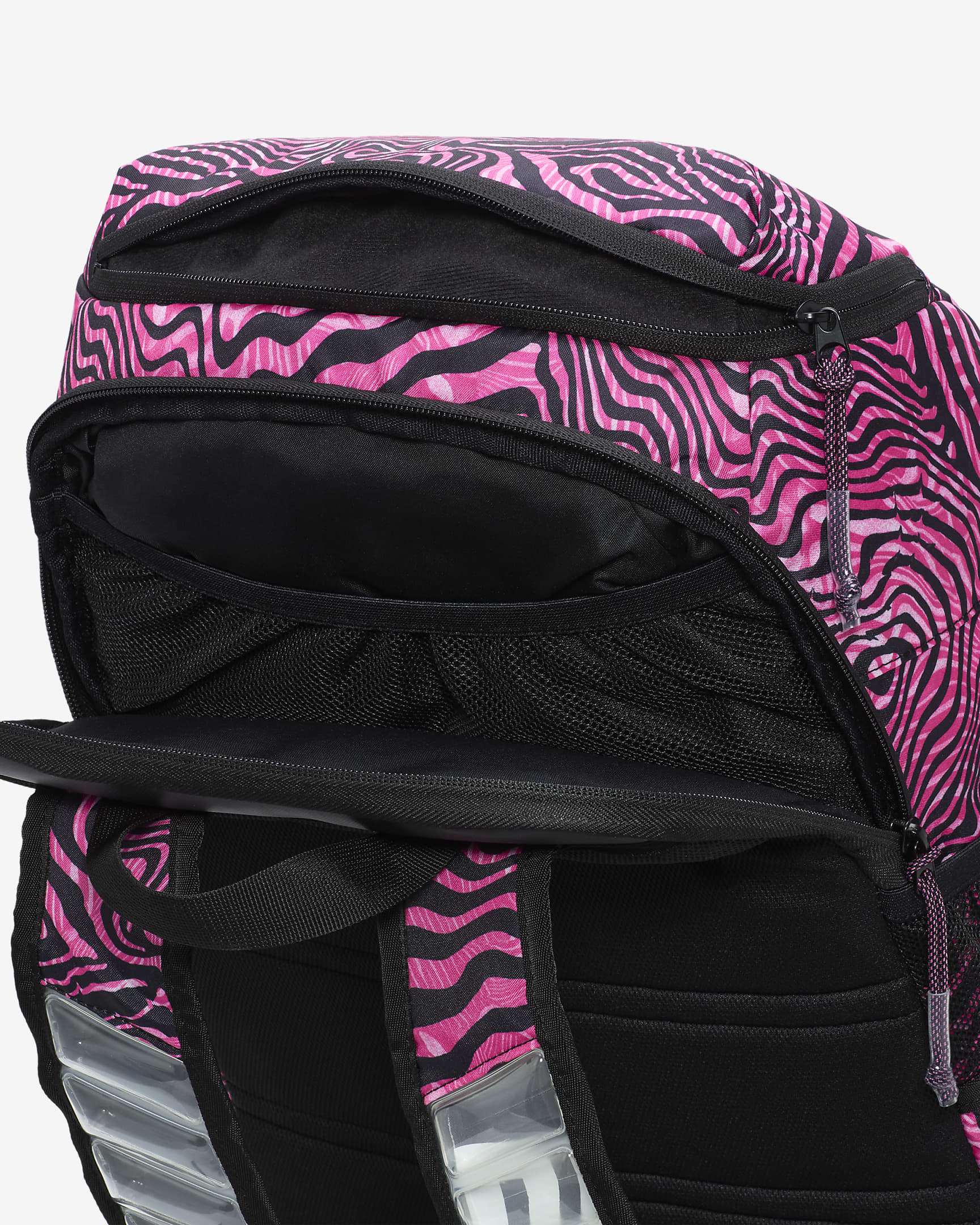 Mochila Nike Hoops Elite (32 L) - Negro/Rosa paleta/Blanco