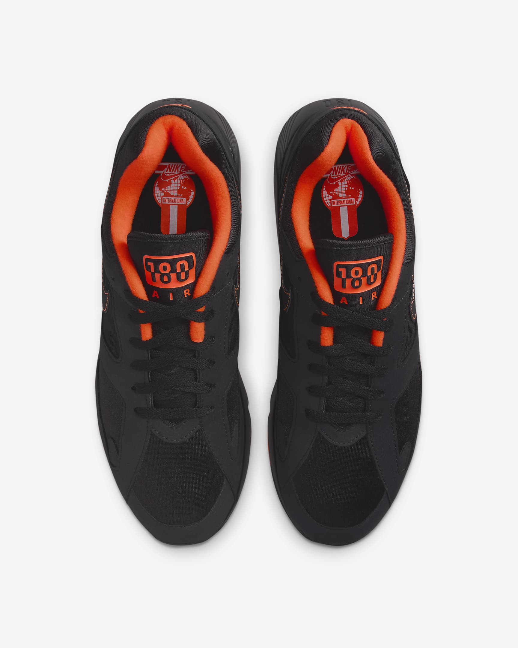 Nike Air 180 Men's Shoes - Black/Hyper Crimson/Black