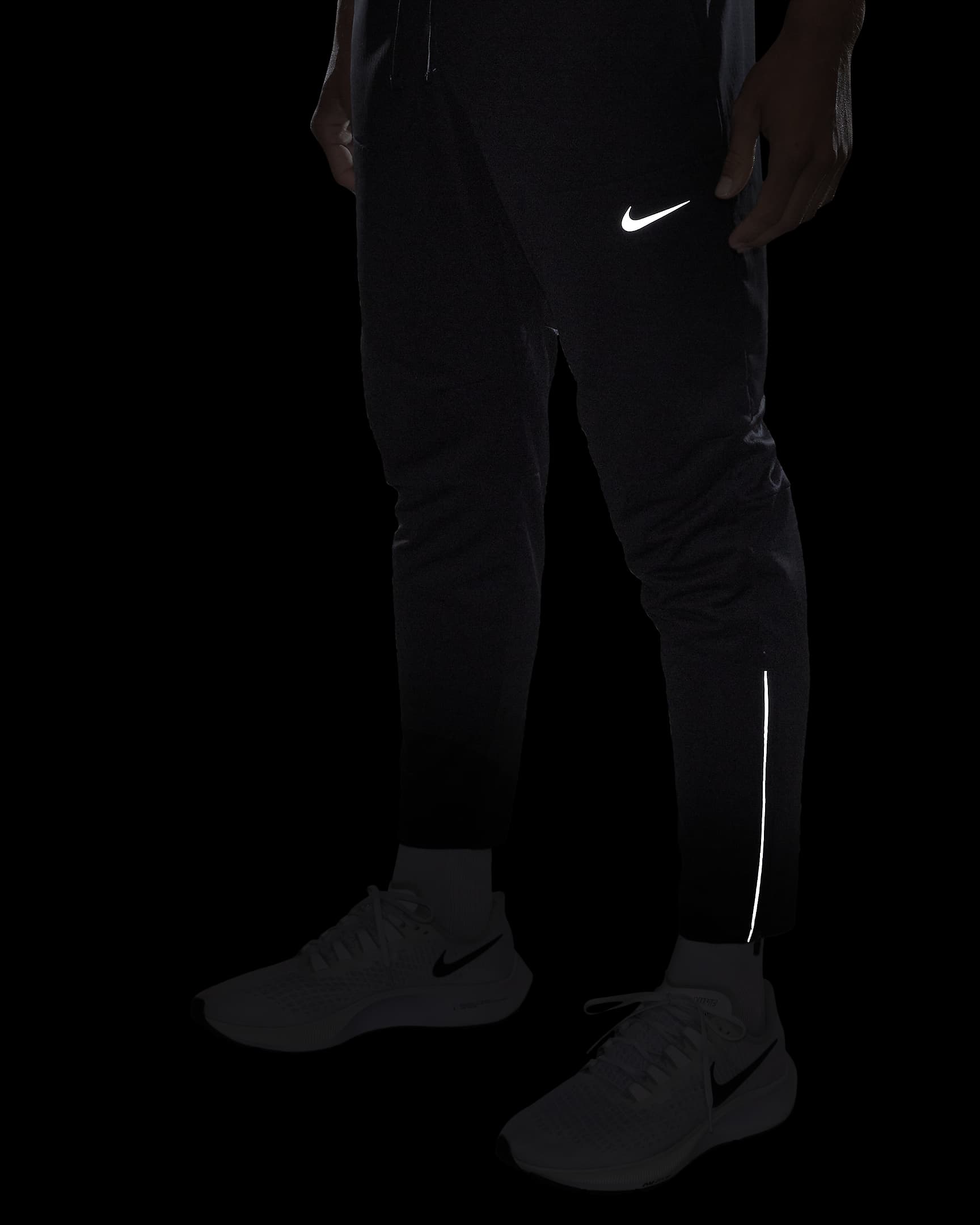 Nike Phenom Men's Dri-FIT Knit Running Trousers - Black