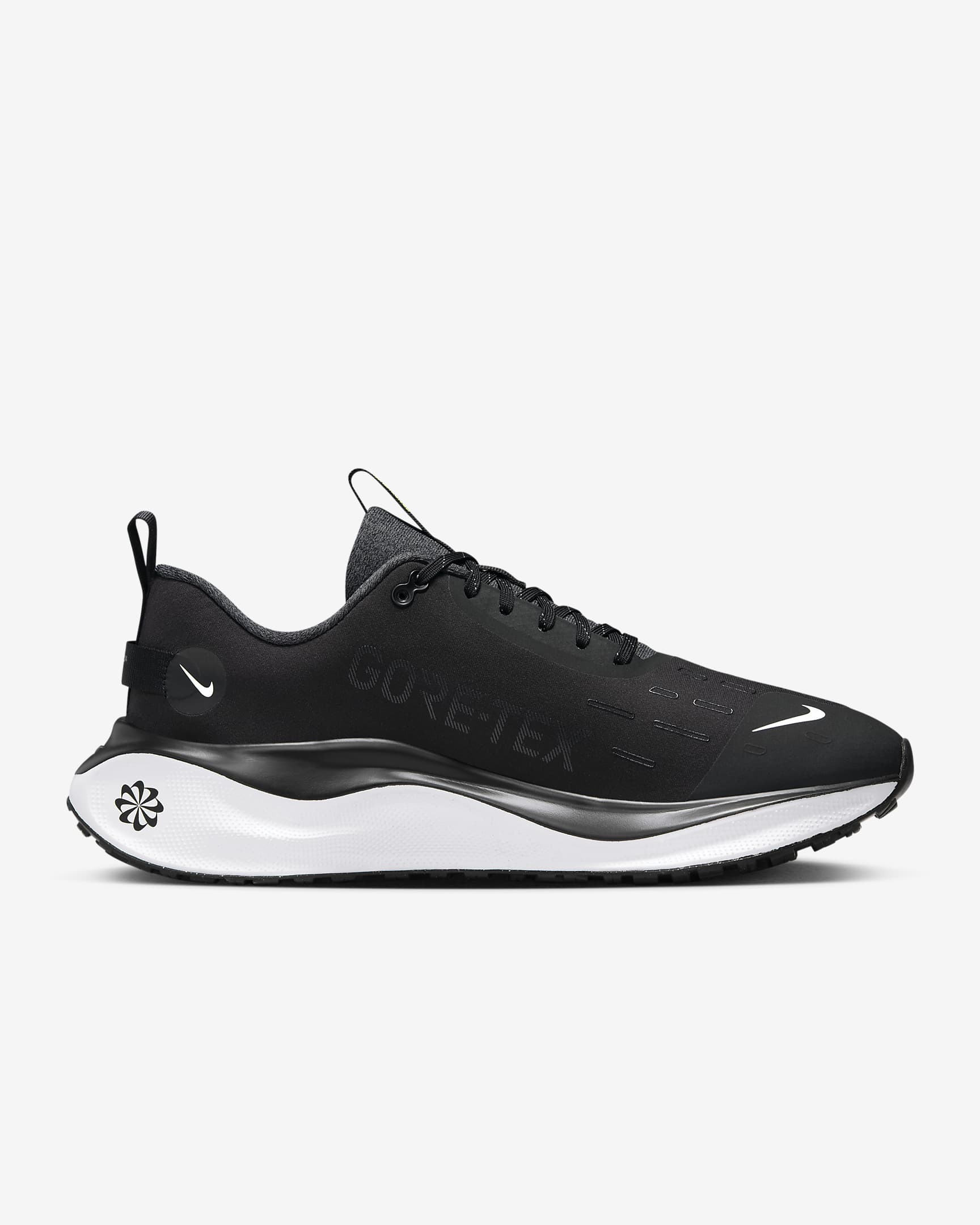 Nike InfinityRN 4 GORE-TEX Men's Waterproof Road Running Shoes - Black/Anthracite/Volt/White