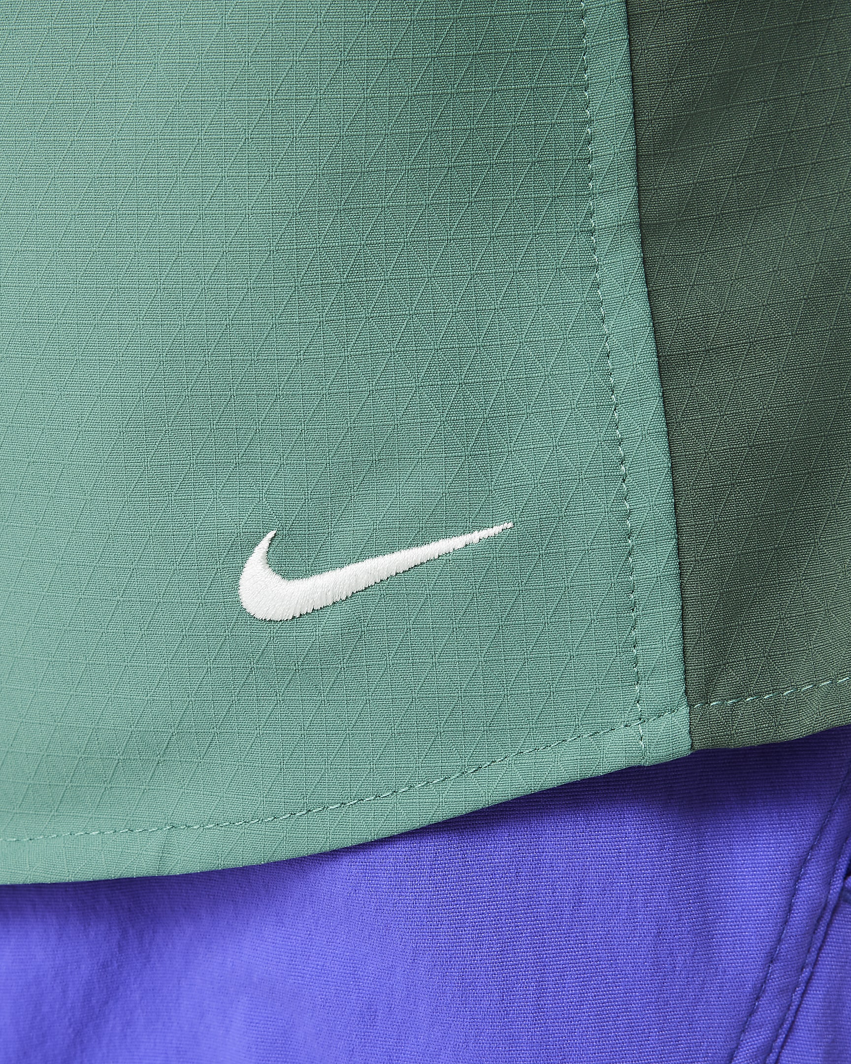 Camisola Dri-FIT UV Nike ACG "Devastation Trail" Júnior - Bicoastal/Verde Vintage/Preto/Branco Summit