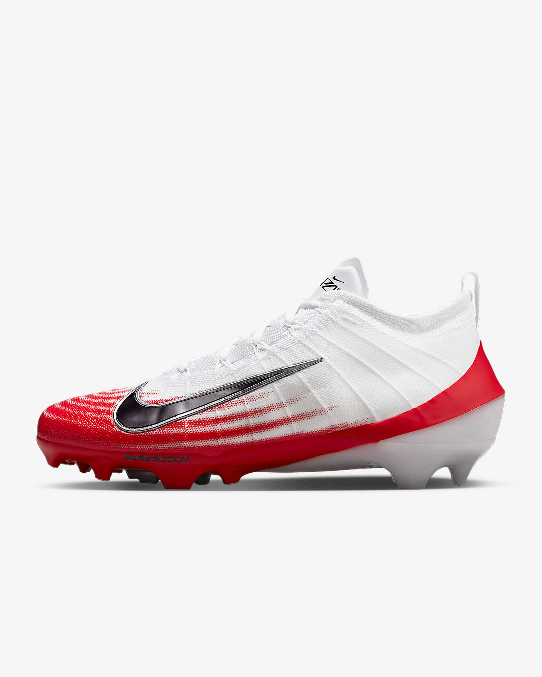 Nike Vapor Elite 1 Football Cleats - White/University Red/Black