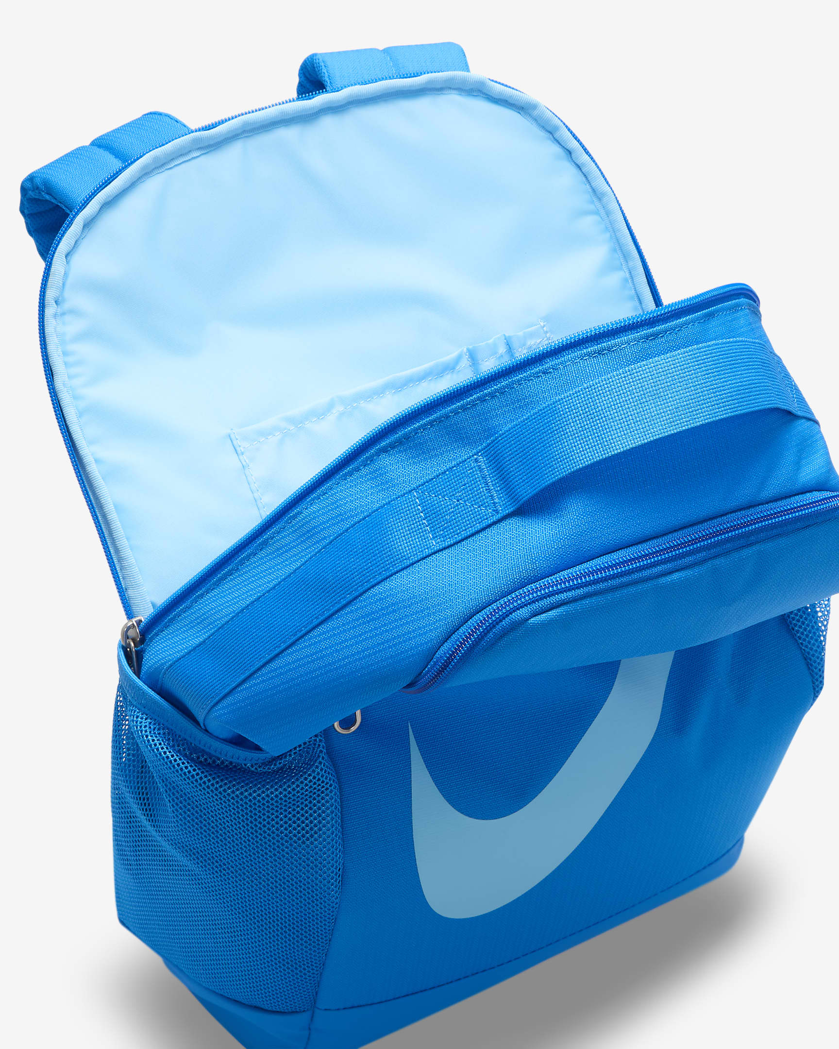 Nike Brasilia Kids' Backpack (18L) - Photo Blue/Photo Blue/Aquarius Blue