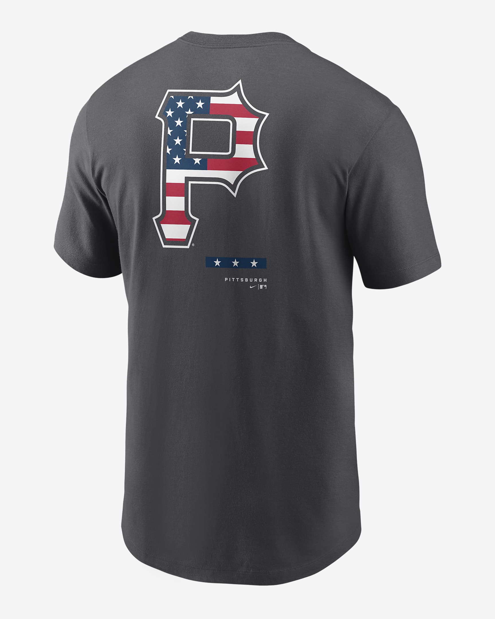 Pittsburgh Pirates Americana Men's Nike MLB TShirt.