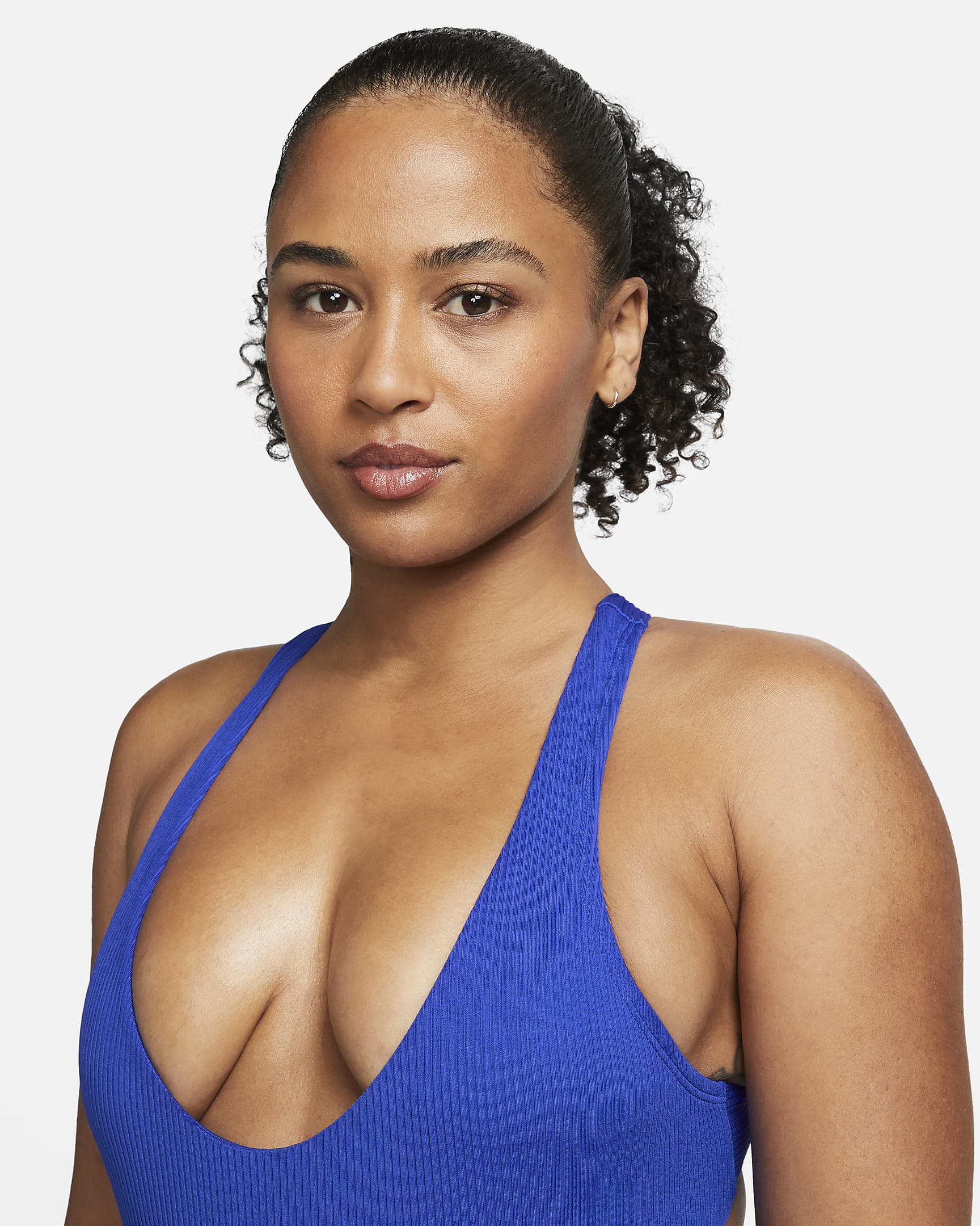 Nike Women's Cross-Back One-Piece Swimsuit - Racer Blue