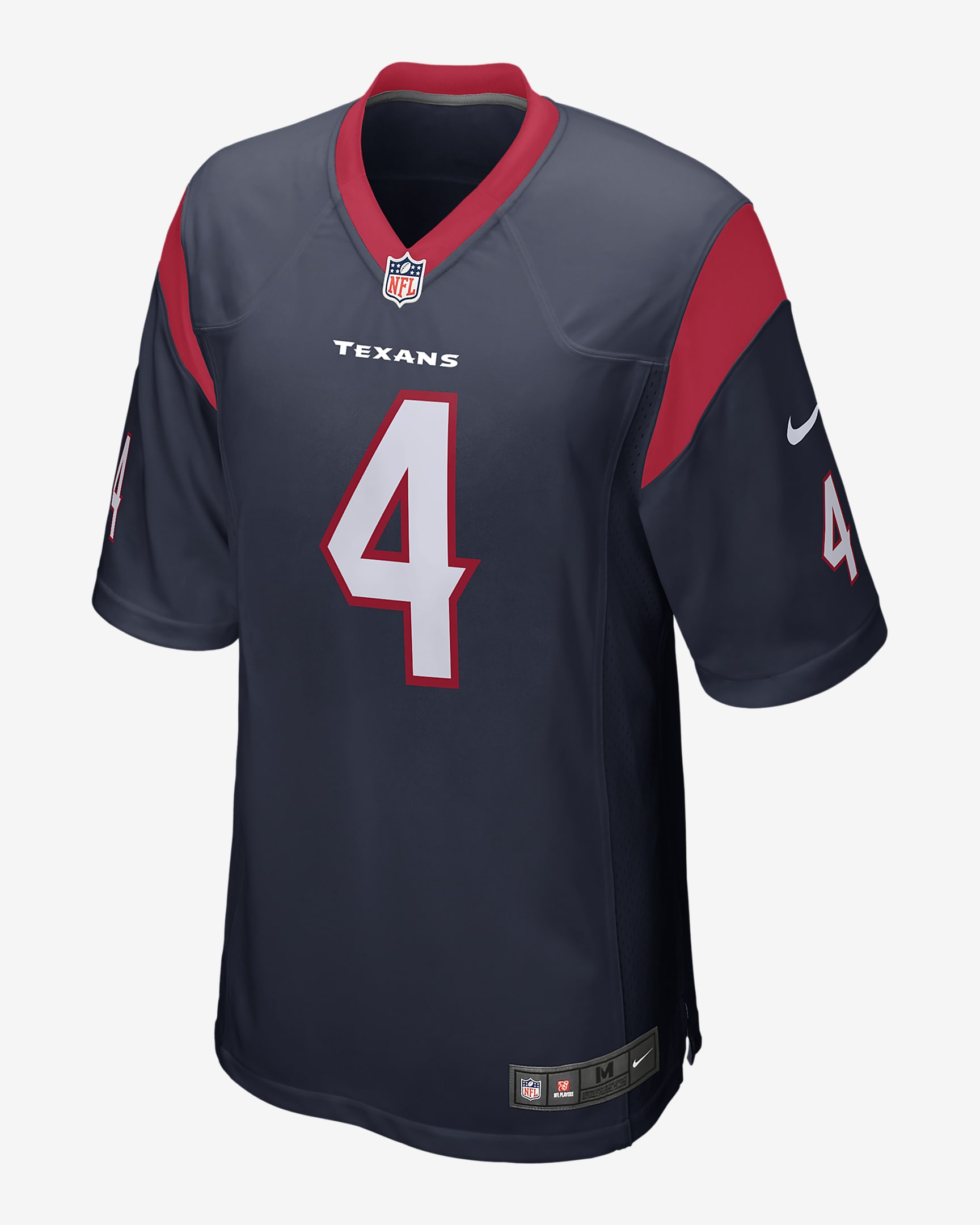 NFL Houston Texans (Deshaun Watson) Men's Game American Football Jersey