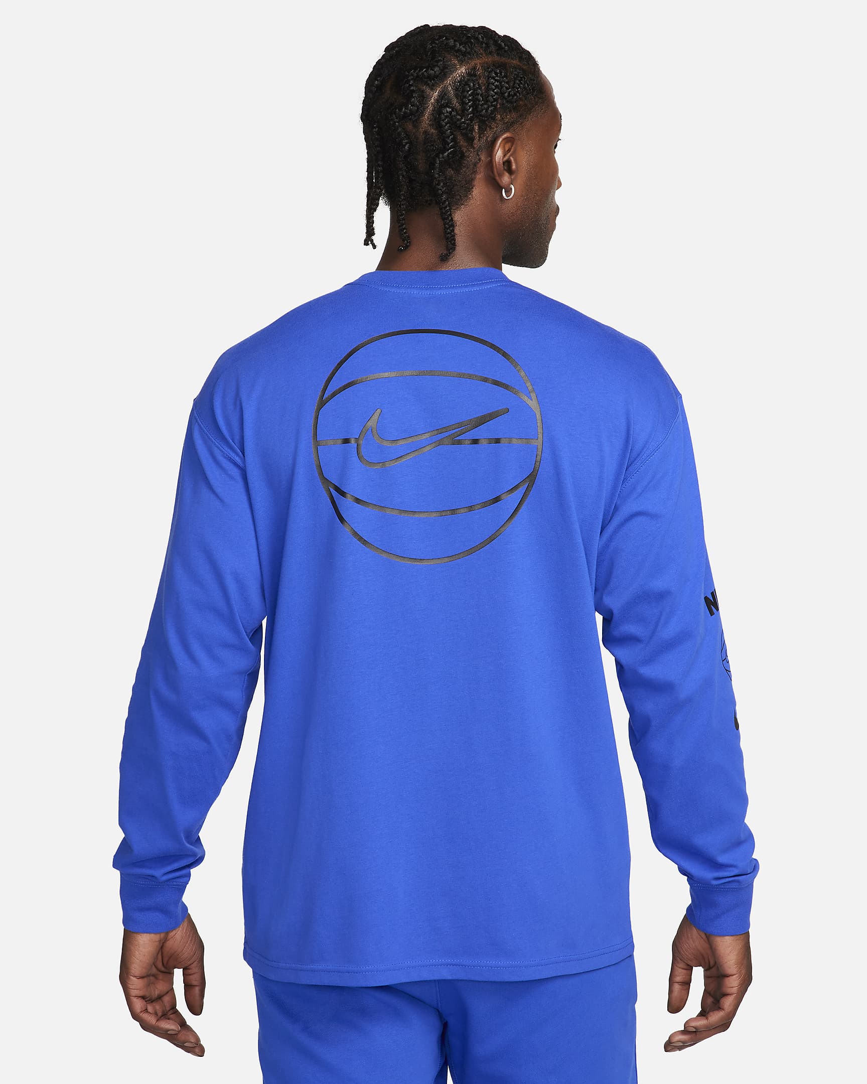 Nike Max90 Men's LongSleeve Basketball TShirt. Nike CA