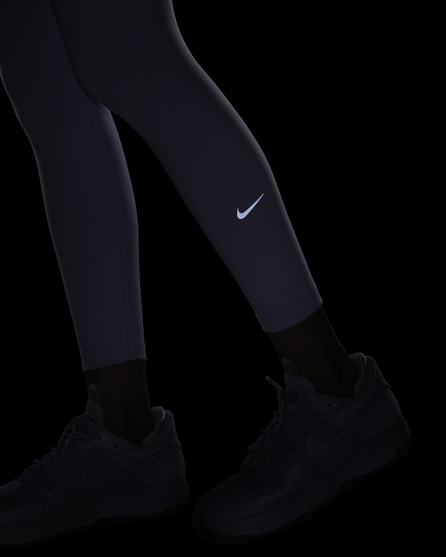 Leggings a 7/8 a vita alta Nike One – Donna - Lilac Bloom/Nero