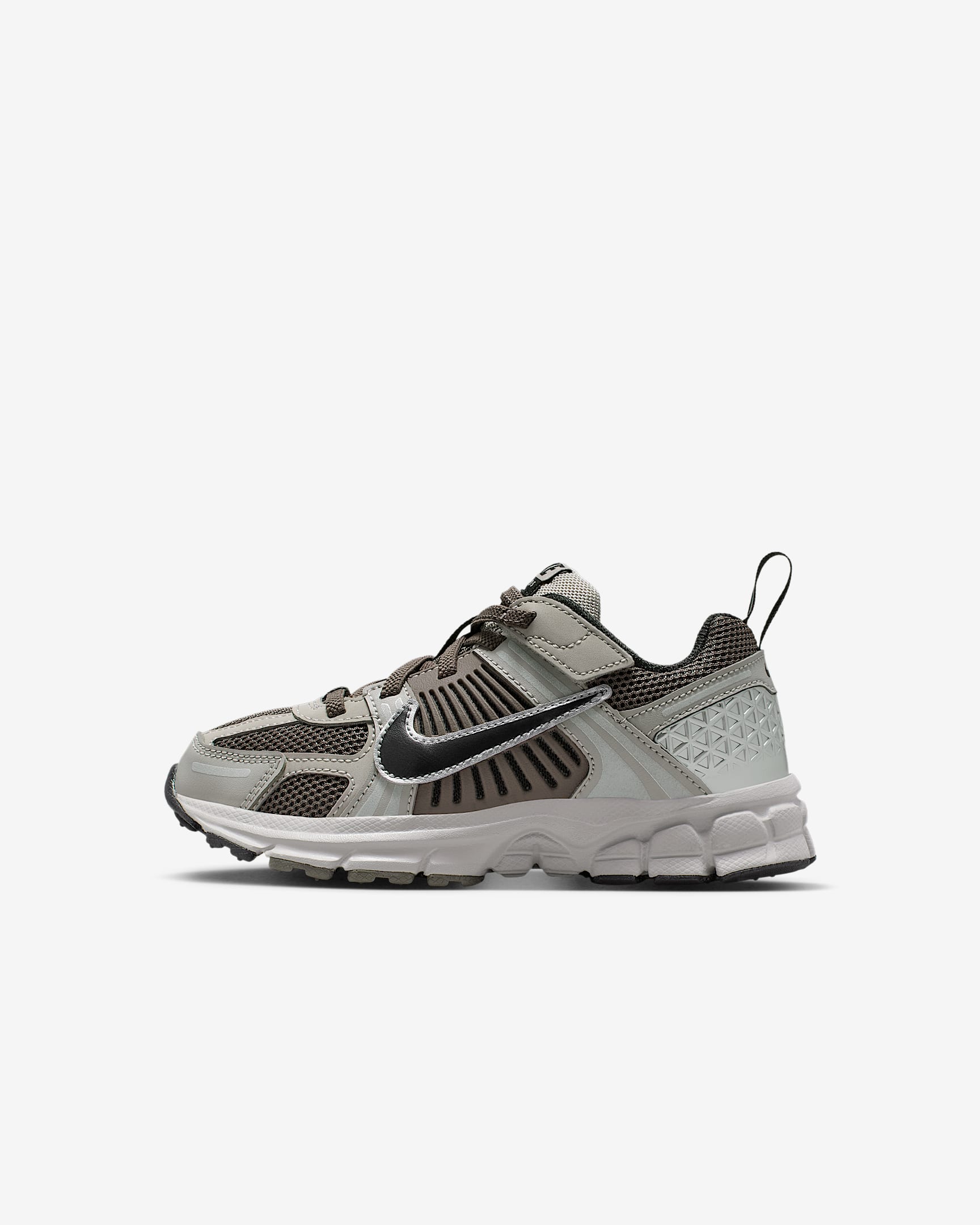 Nike Vomero 5 Younger Kids' Shoes - College Grey/Cave Stone/Metallic Silver/Black
