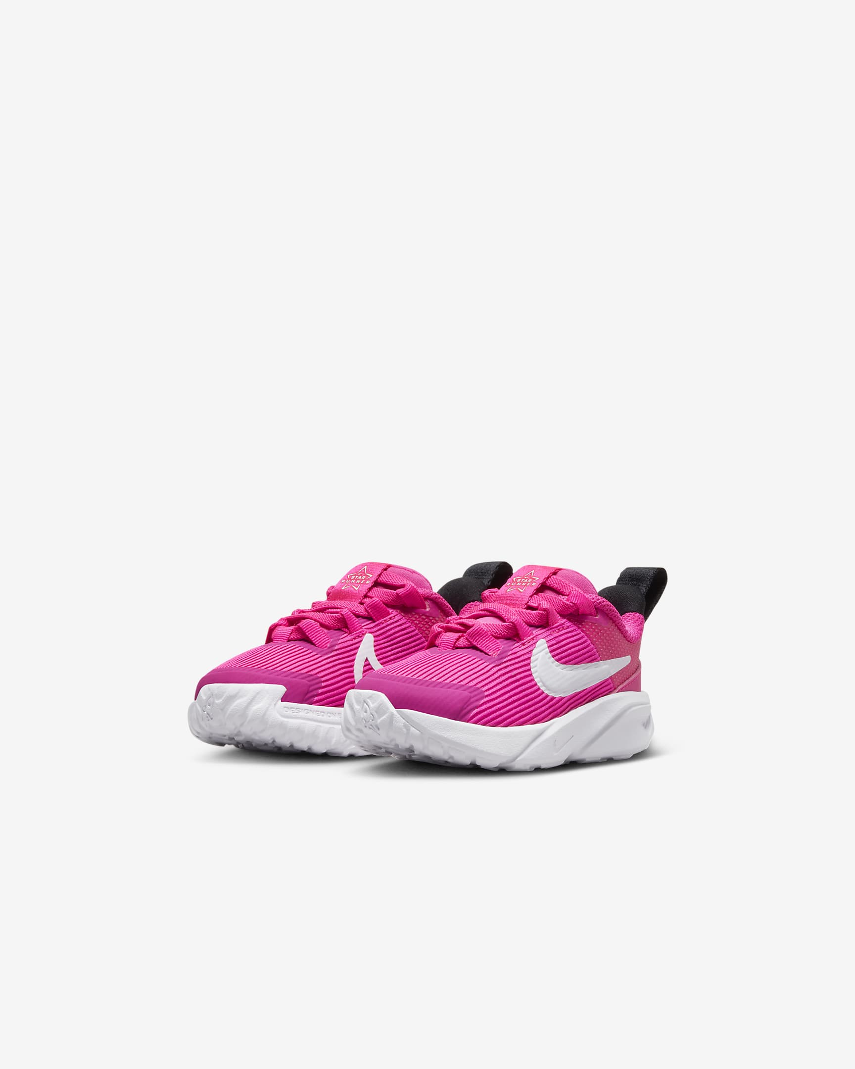 Nike Star Runner 4 Baby/Toddler Shoes - Fierce Pink/Black/Playful Pink/White