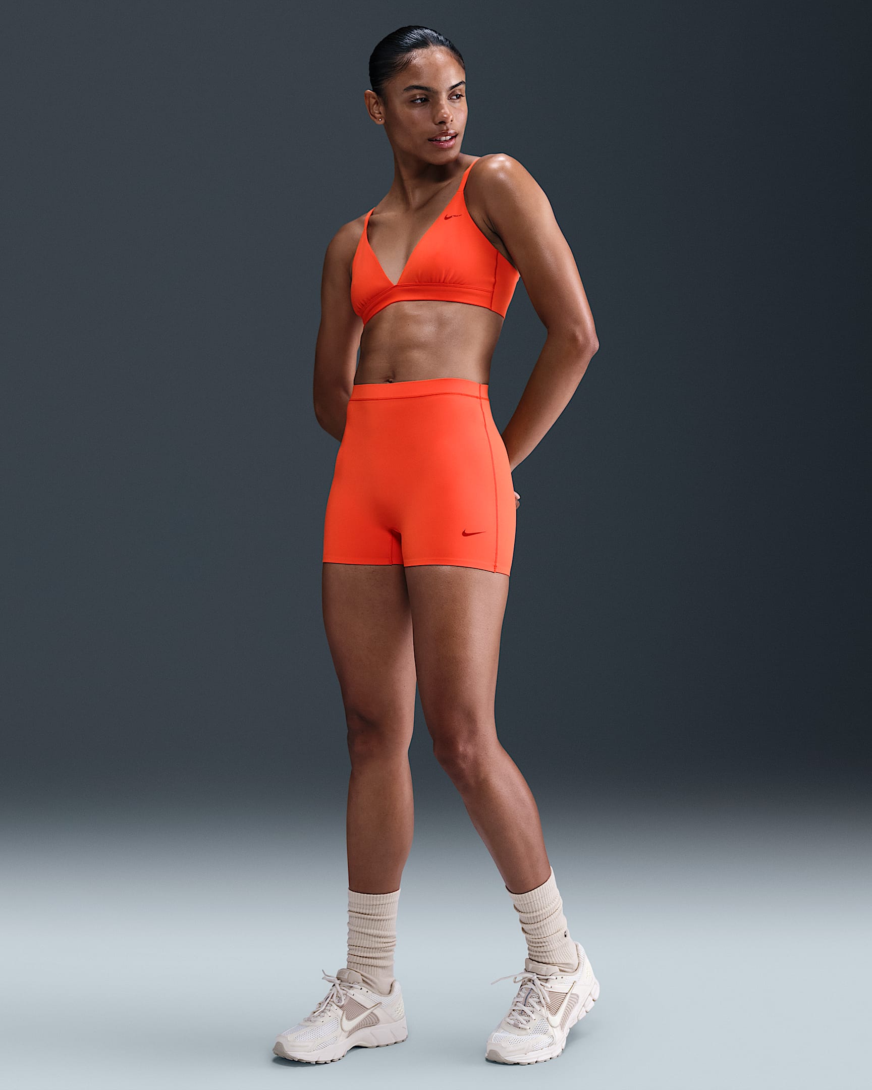 Ropa interior para mujer Nike Form - Rojo picante/Rojo místico