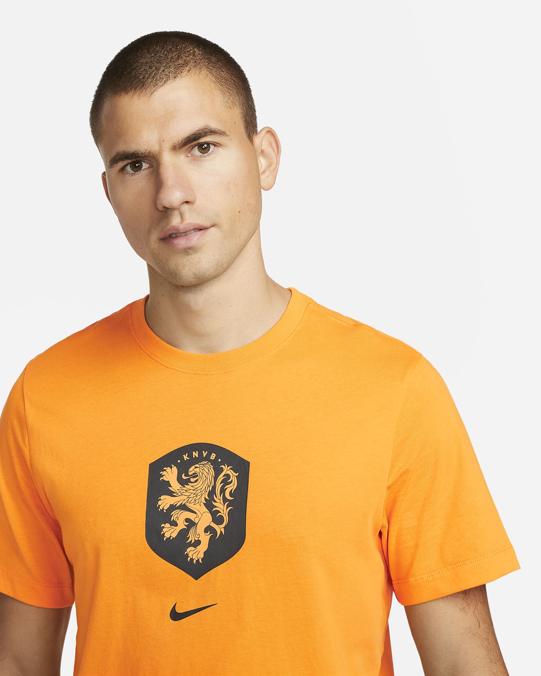 Netherlands Men's Nike T-Shirt - Orange Peel