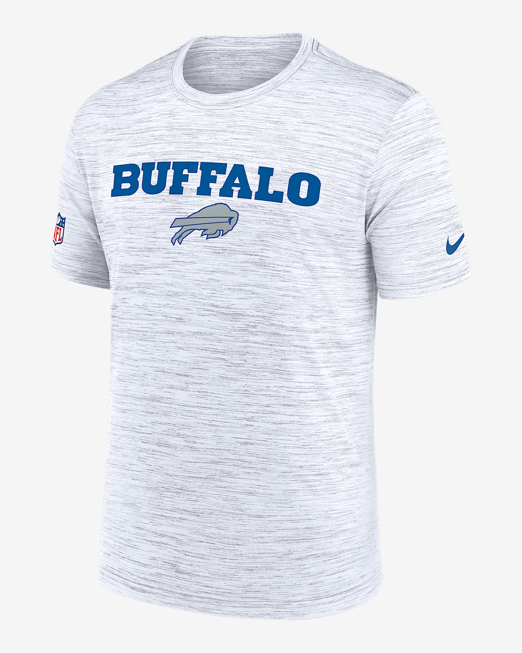 Buffalo Bills Rivalries Collection Sideline Velocity Men's Nike Dri-FIT NFL T-Shirt - White