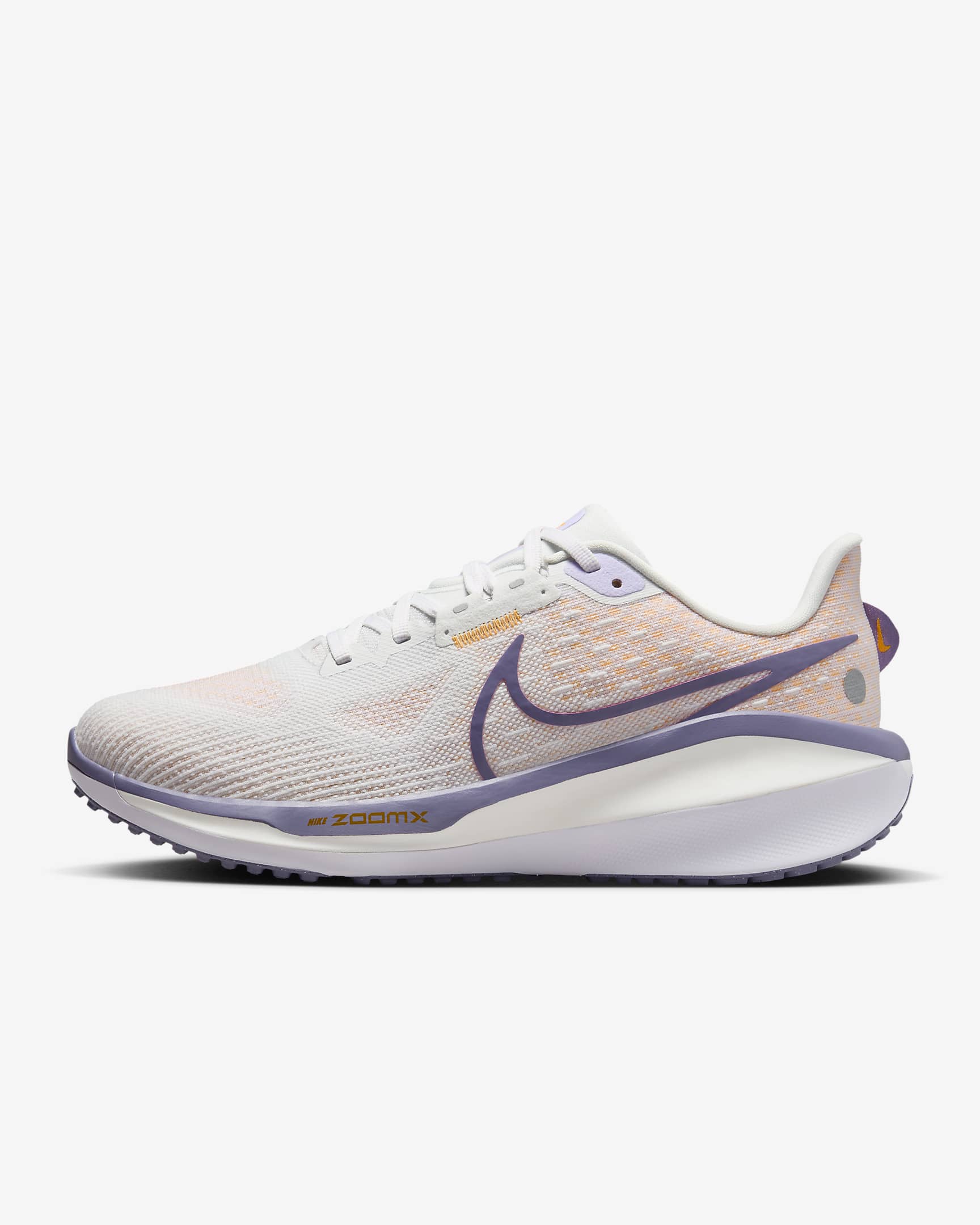 Tenis de correr en pavimento para mujer Nike Vomero 17 - Polvo fotón/Flor de lila/Blanco/Alba