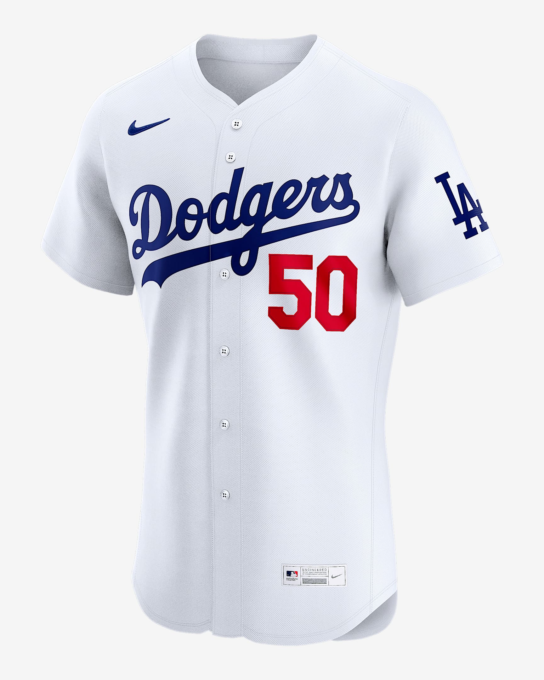 Mookie Betts Los Angeles Dodgers Men's Nike Dri-FIT ADV MLB Elite Jersey - White