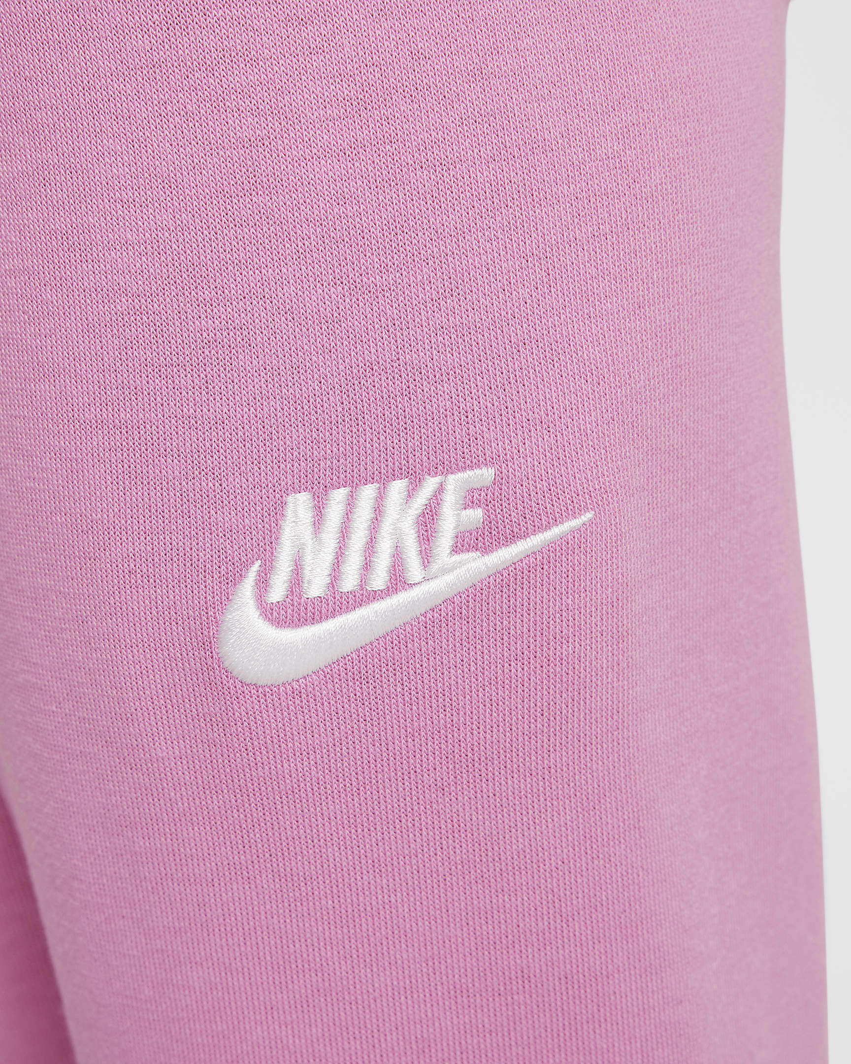 Conjunto de dos piezas de sudadera con gorro infantil Nike Full-Zip Club Set - Flamenco mágico