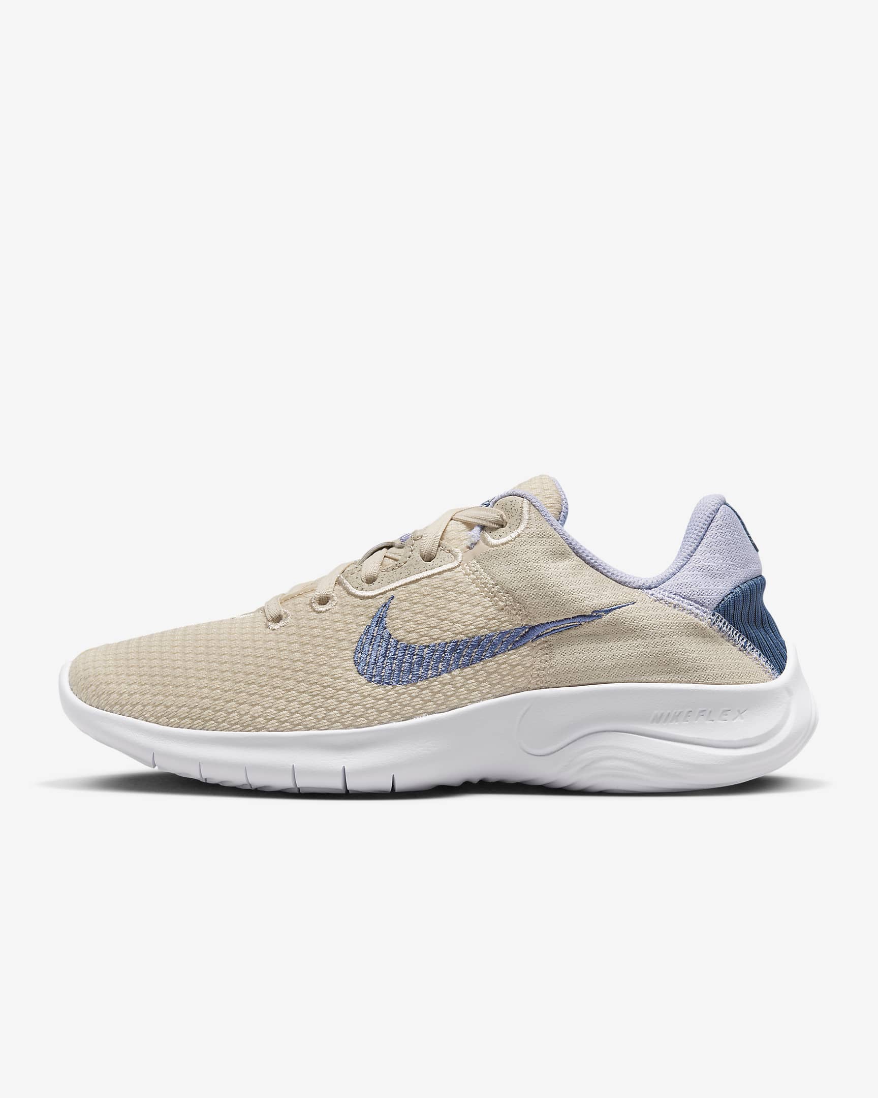 Nike Experience Run 11 Women's Road Running Shoes - Sand Drift/White/Oxygen Purple/Diffused Blue