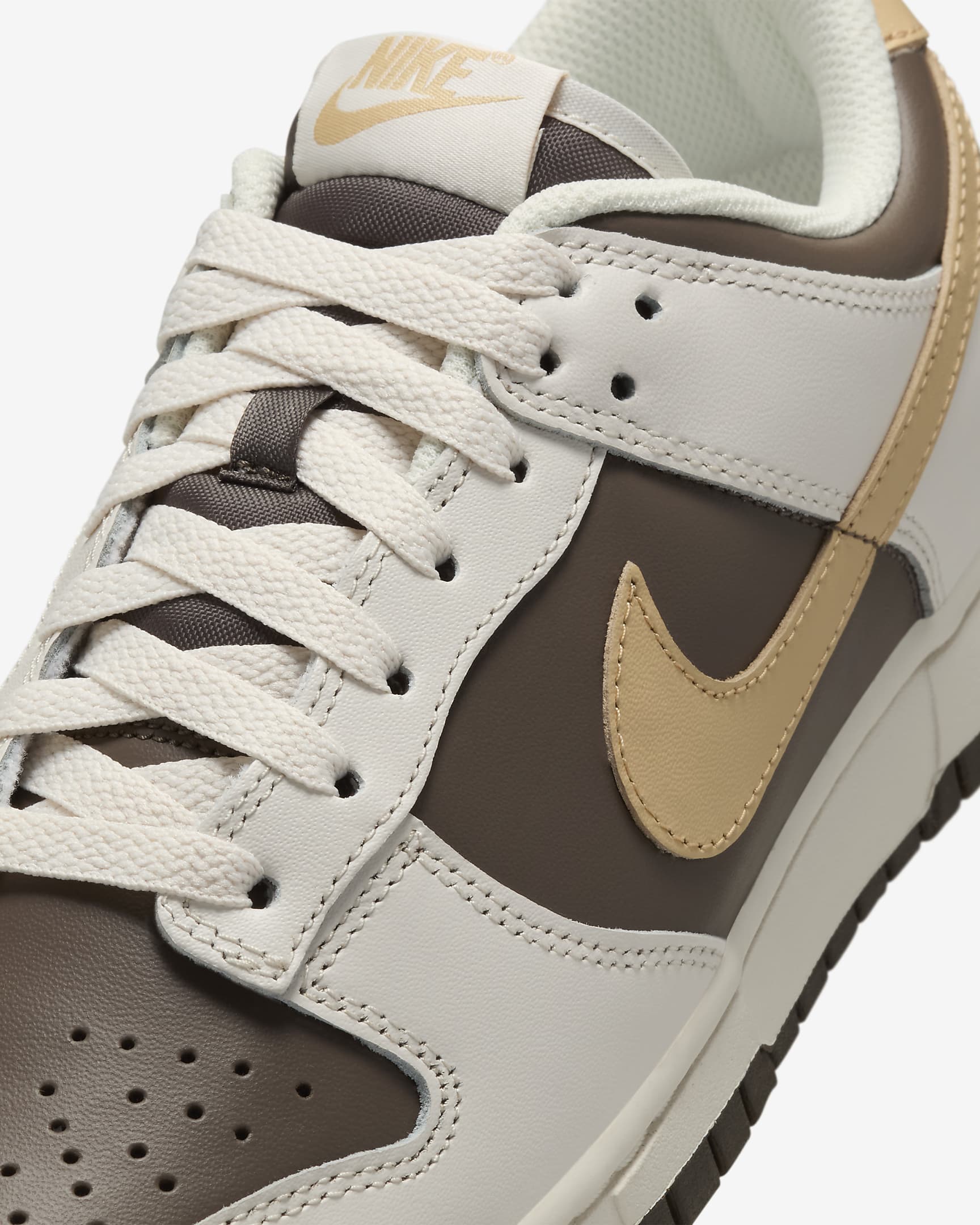 Buty damskie Nike Dunk Low - Phantom/Ironstone/Sesame