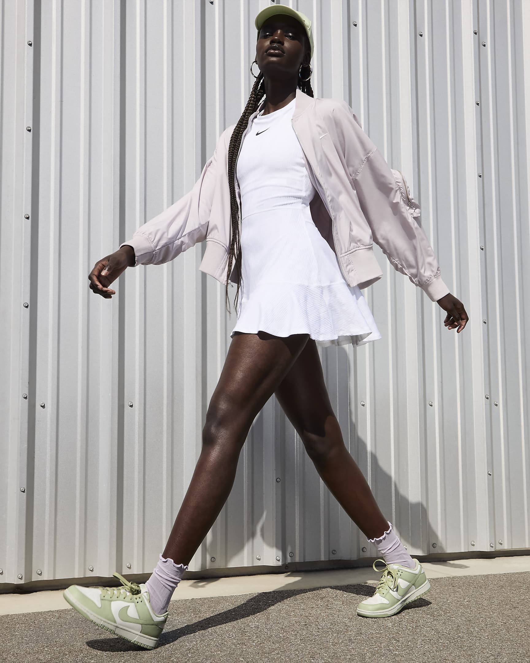 Chaussure Nike Dunk Low pour femme - Olive Aura/Coconut Milk/Blanc/Sail