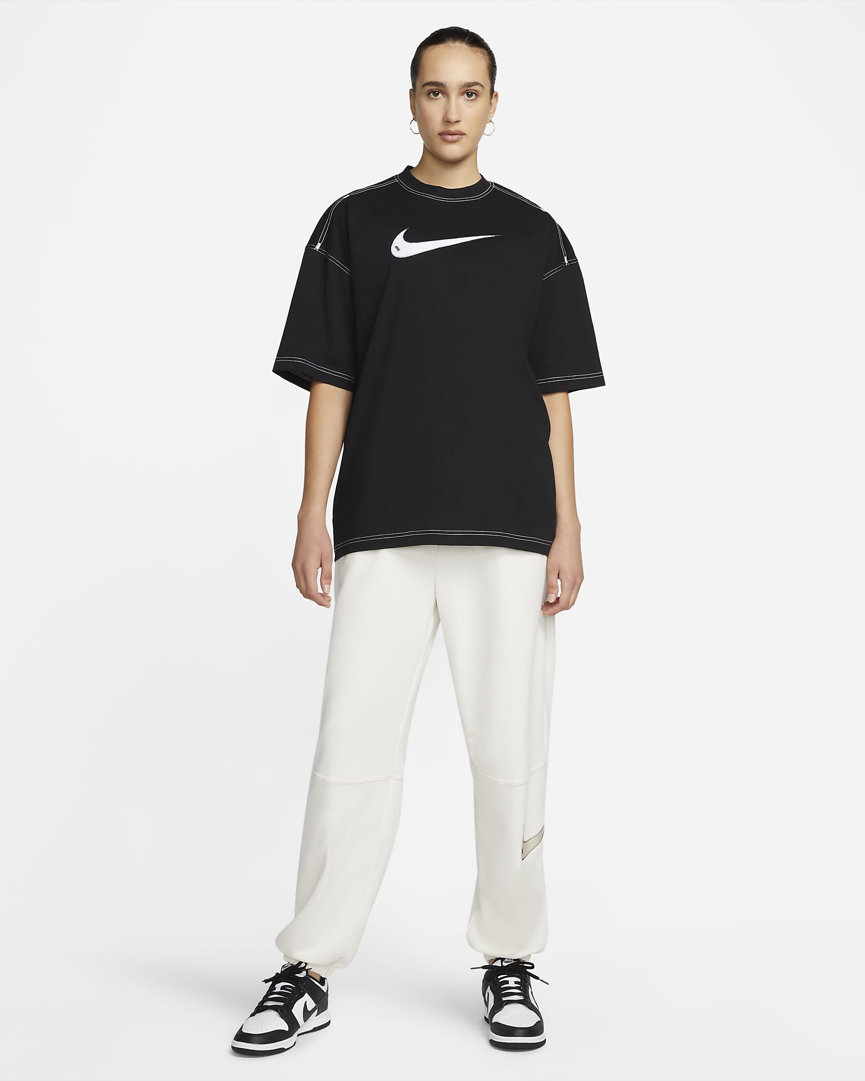 nike training therma winterized padded jacket in black