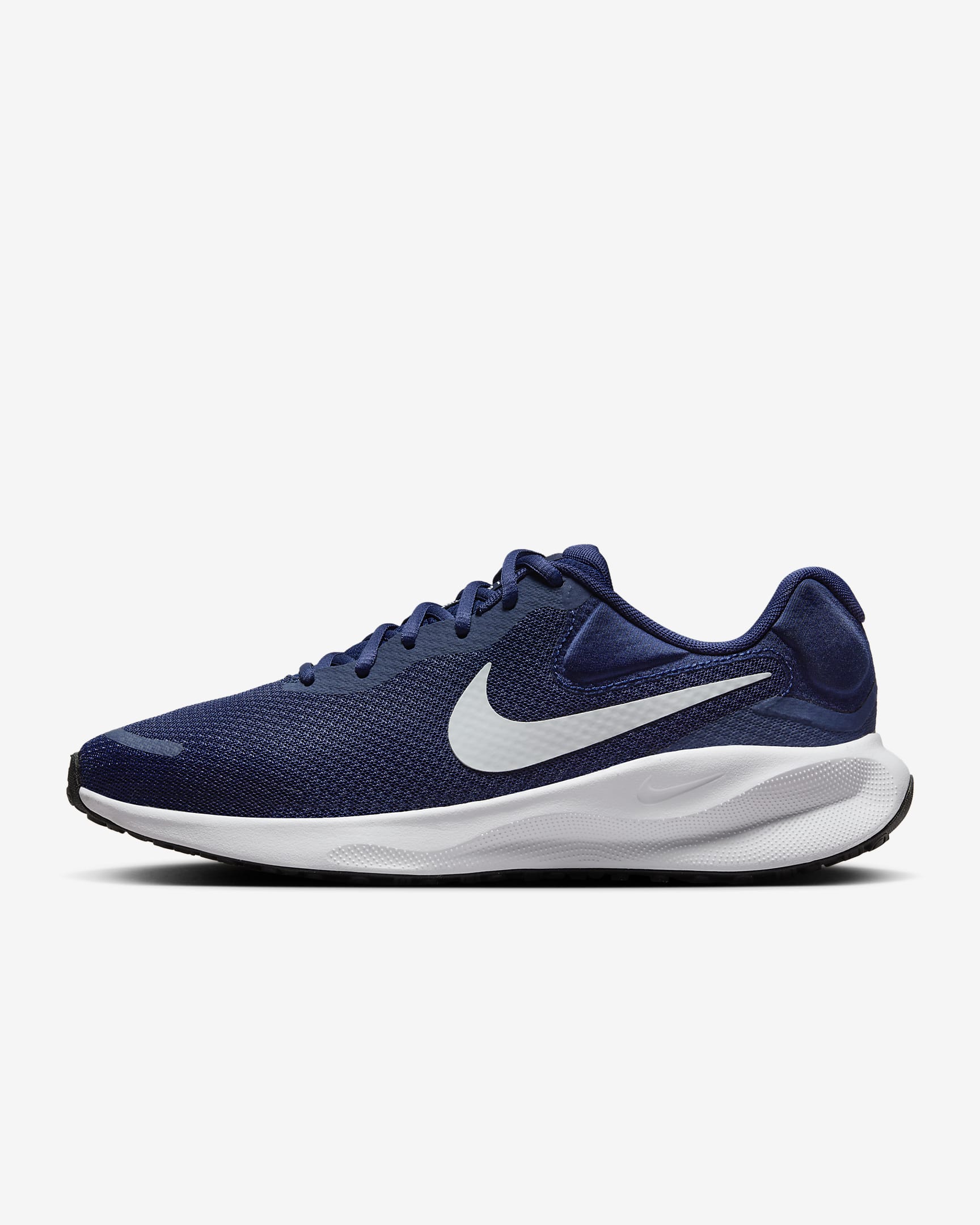 Nike Revolution 7 Men's Road Running Shoes - Midnight Navy/Black/White/Pure Platinum