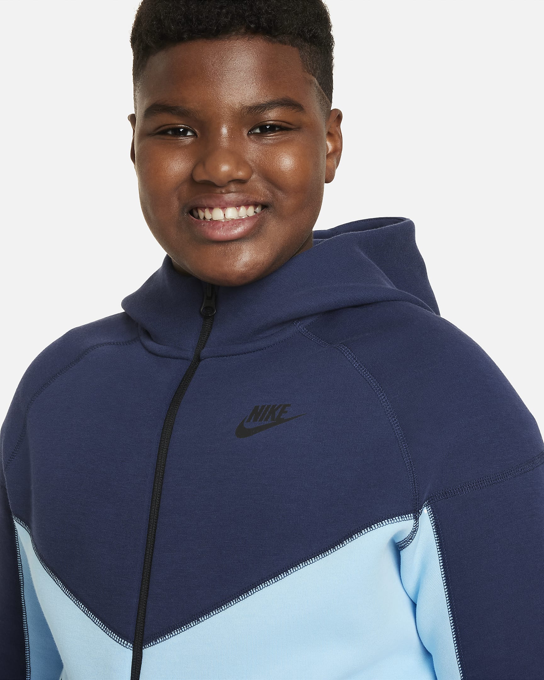 Nike Sportswear Tech Fleece Older Kids' (Boys') FullZip Hoodie