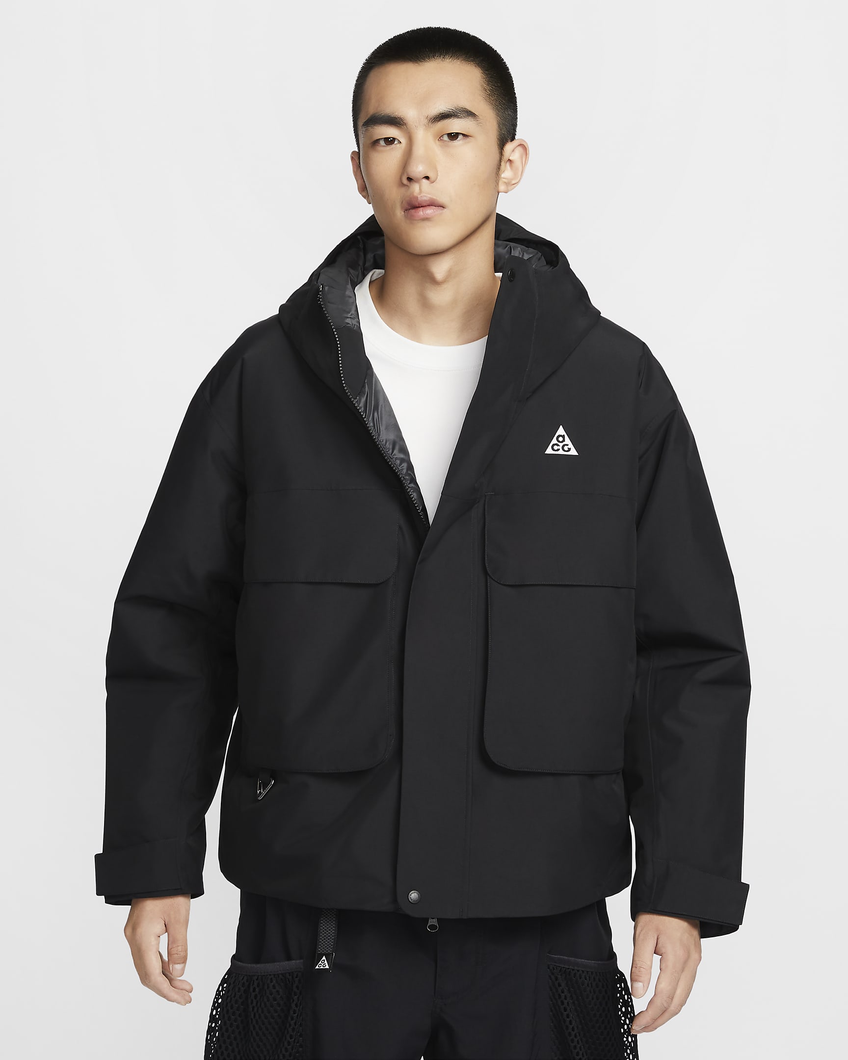 Nike ACG PrimaLoft® "Skull Peak" Men's Storm-FIT Jacket - Black/Anthracite/Black/Summit White