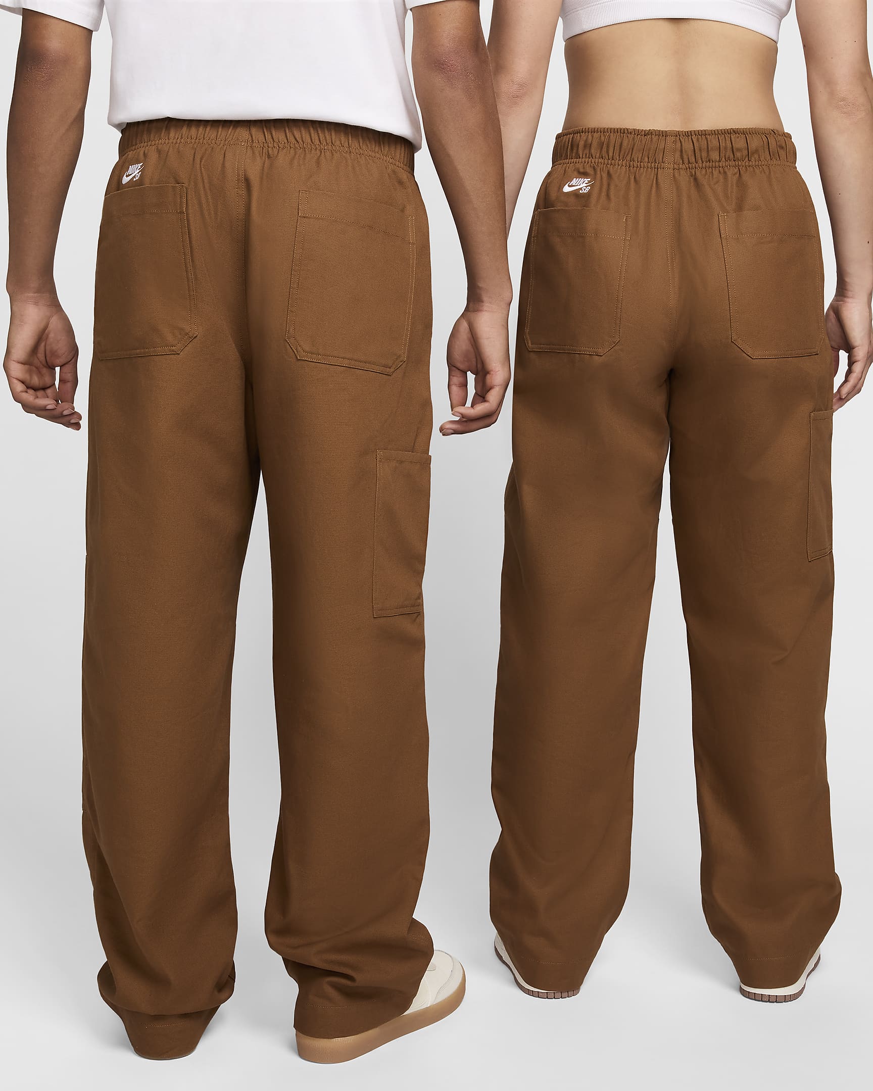 Nike SB Pantalón de skateboard de sarga con refuerzo en la rodilla - Light British Tan