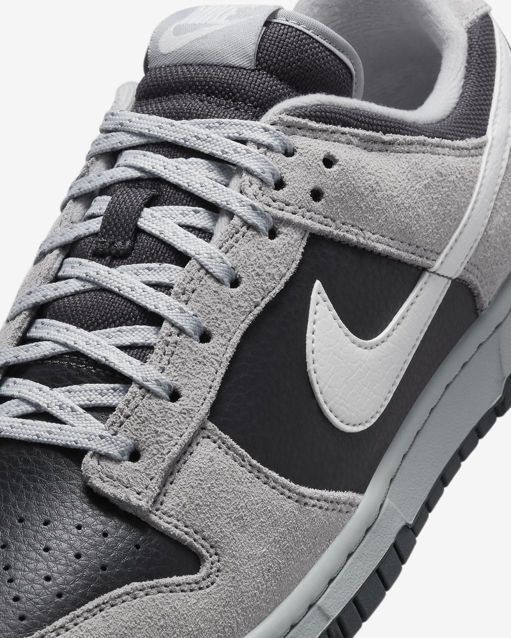 Nike Dunk Low Sabatilles - Home - Light Smoke Grey/Anthracite/Reflect Silver/Summit White