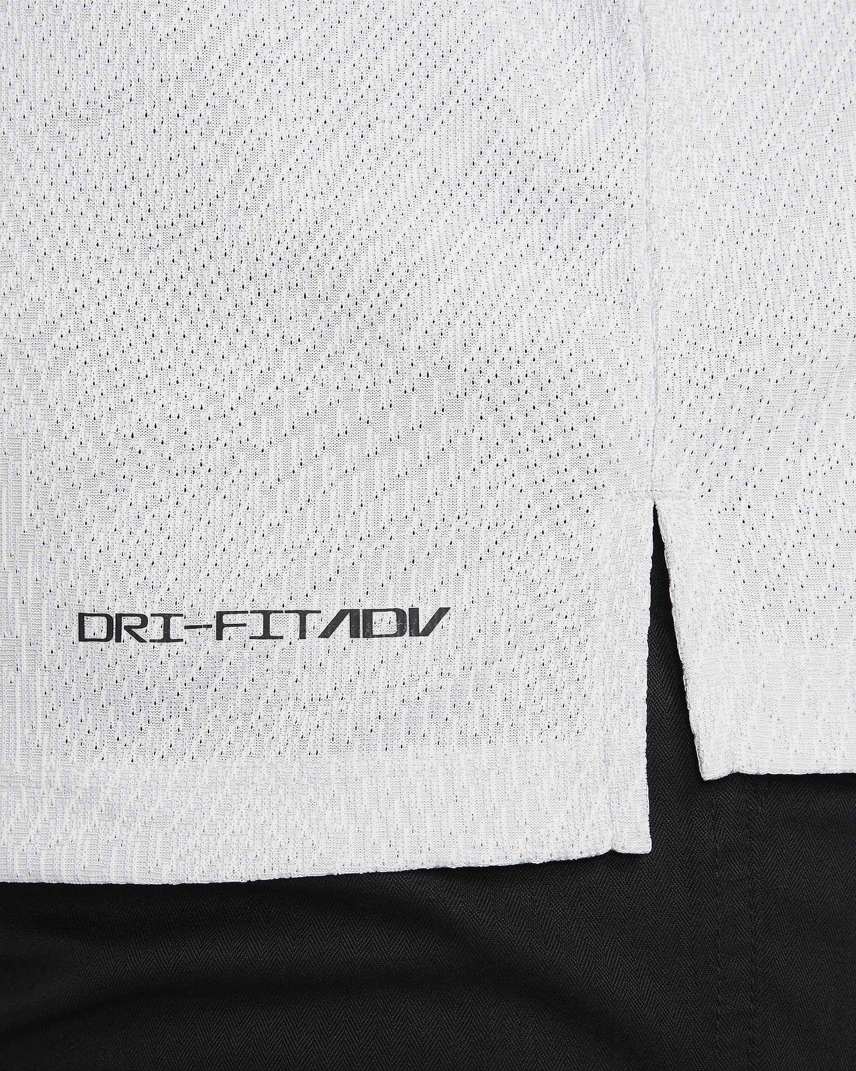 Nike Tour Dri-FIT ADV férfi golfpóló - Fehér/Pure Platinum/Fekete