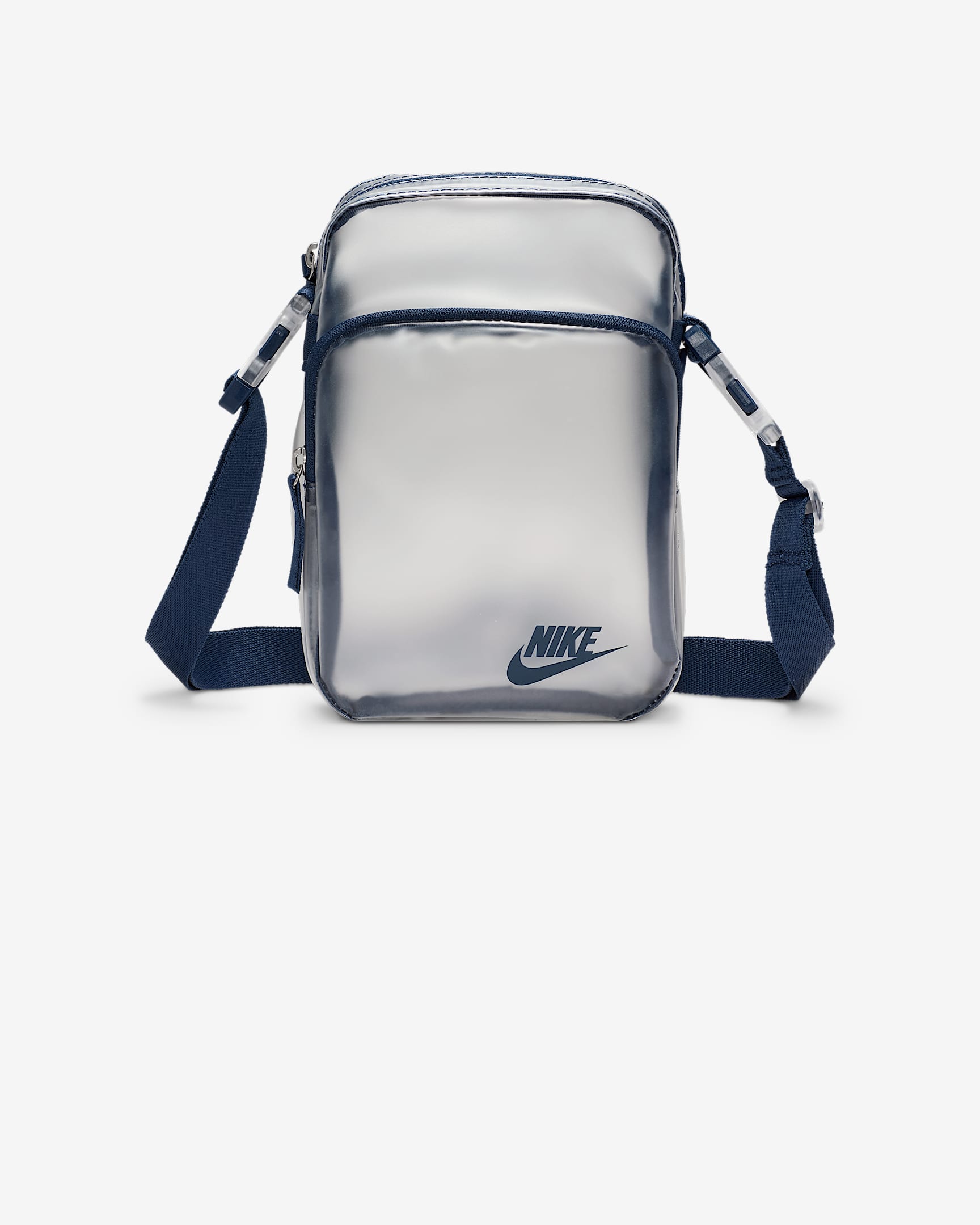 Nike Heritage Crystal Crossbody Bag (4L) - Clear/Midnight Navy/Midnight Navy