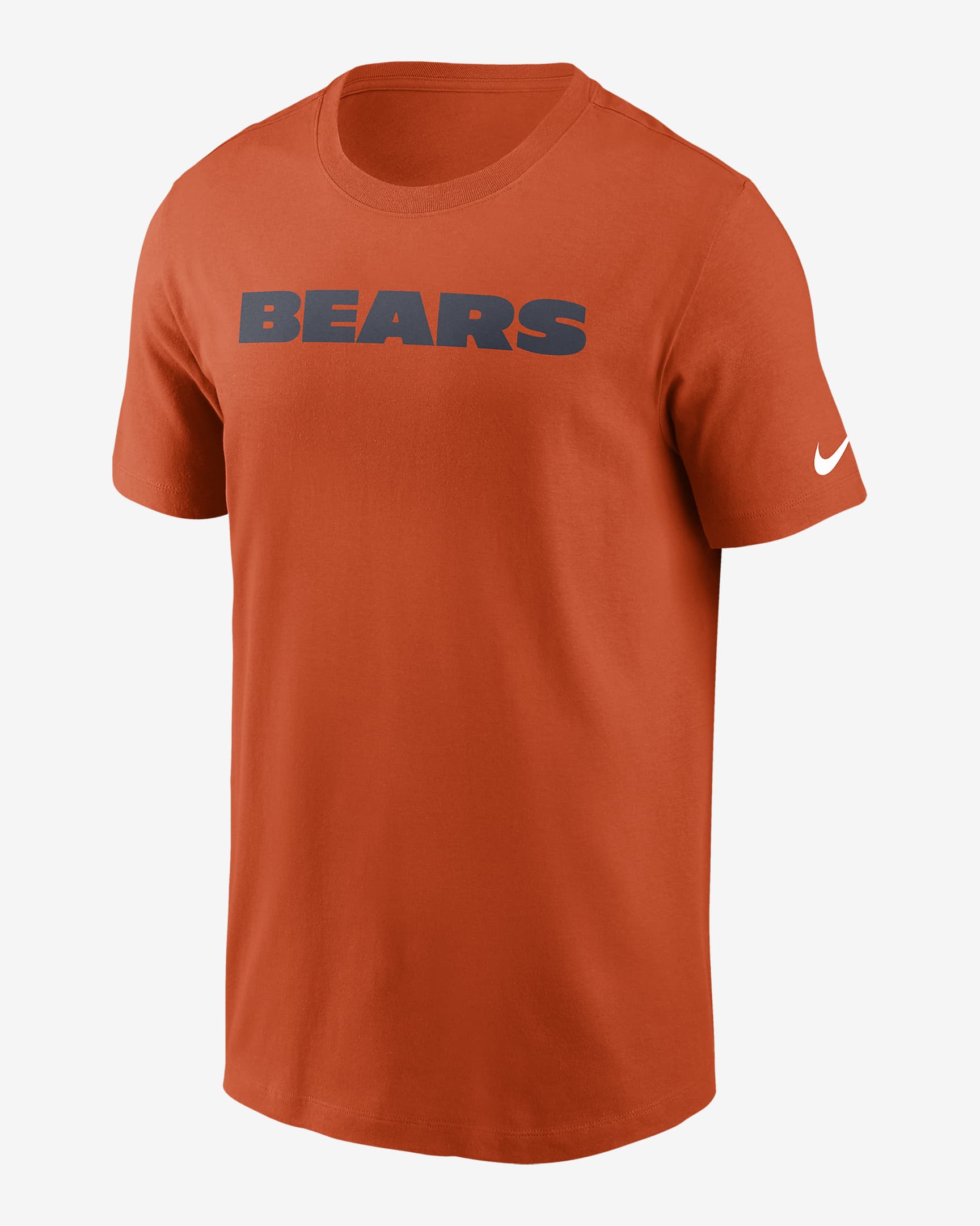 Chicago Bears Primetime Wordmark Essential Men's Nike NFL T-Shirt. Nike.com