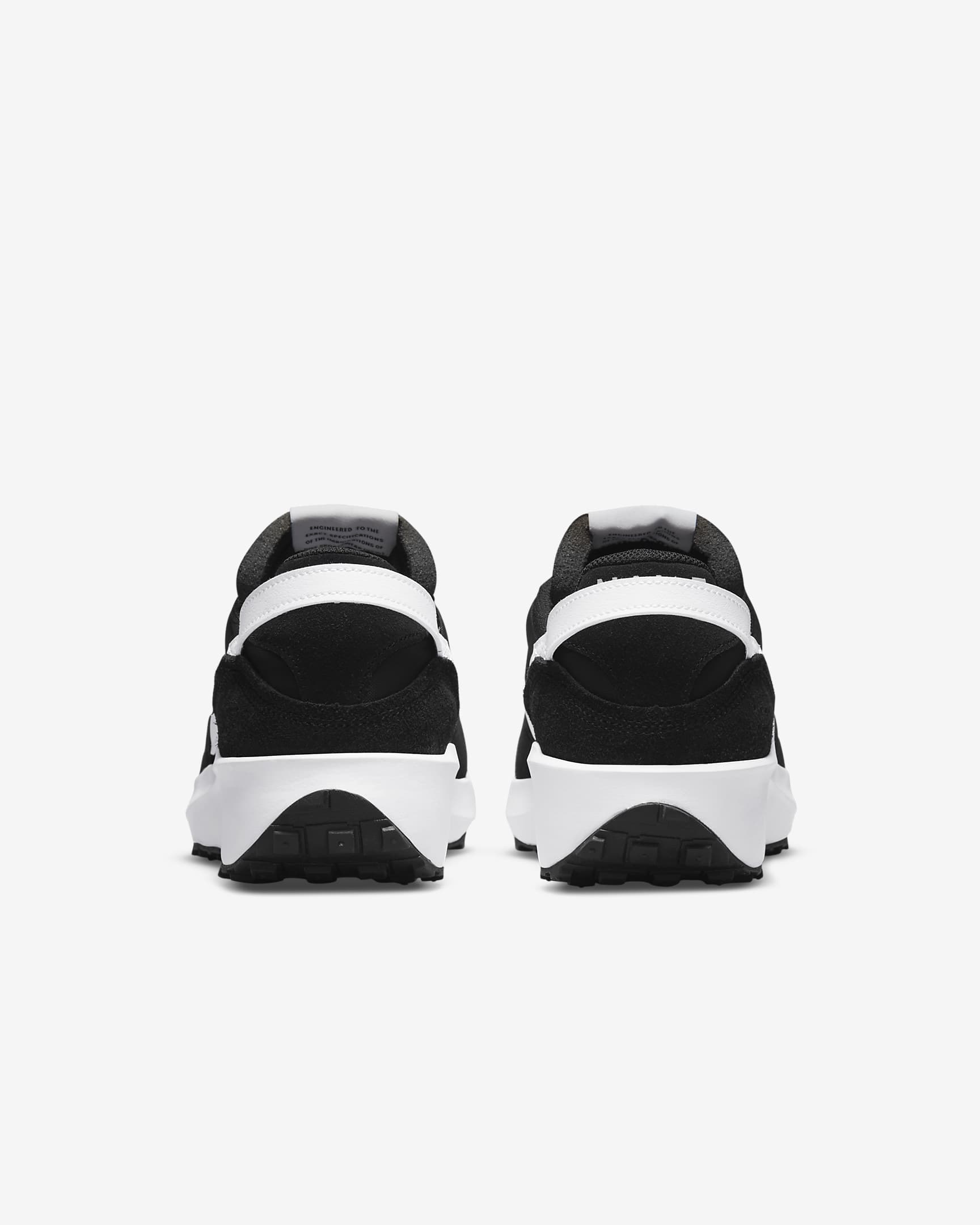 Chaussures Nike Waffle Debut pour Homme - Noir/Orange/Clear/Blanc