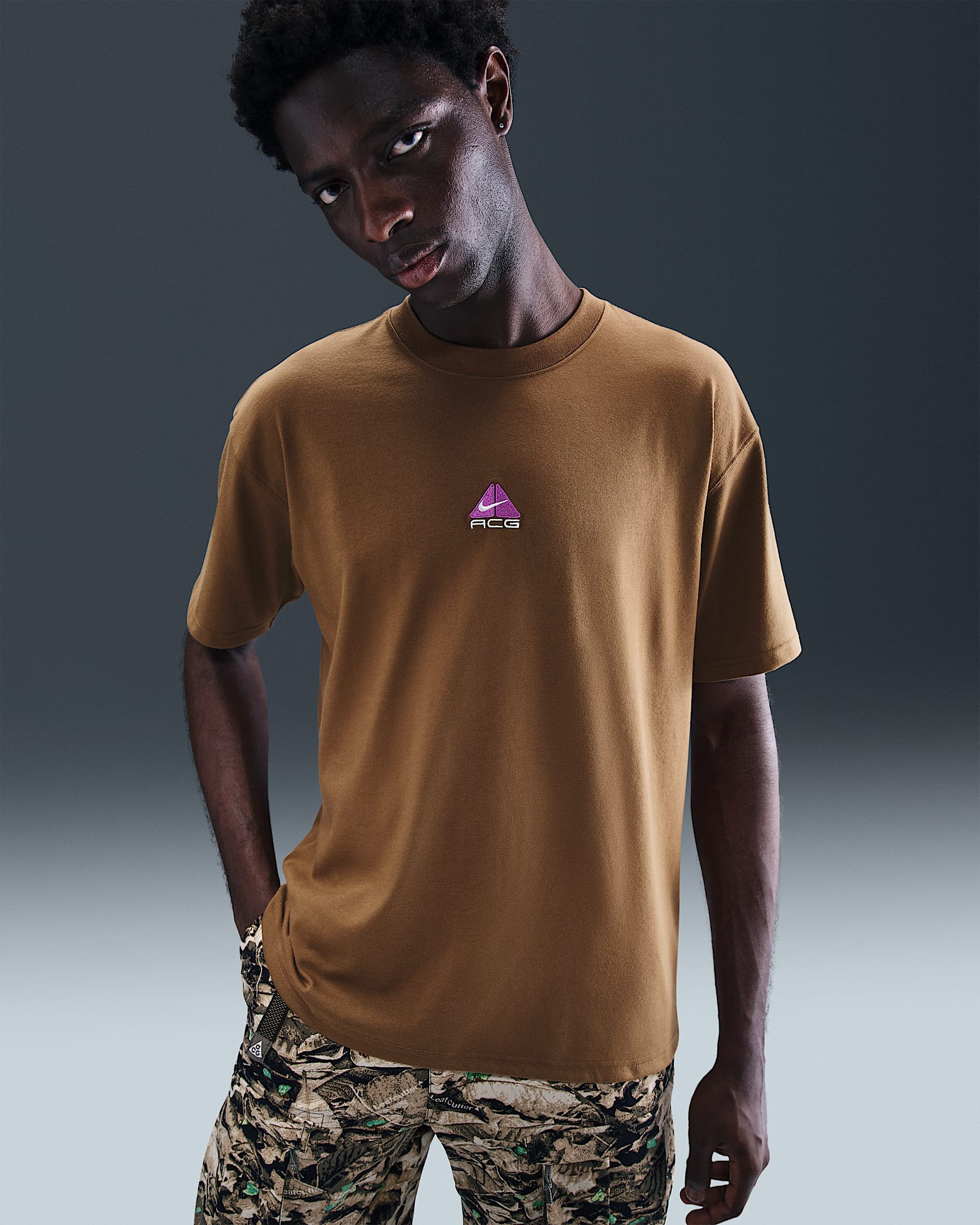 Nike ACG Men's T-Shirt - Mosswood Brown