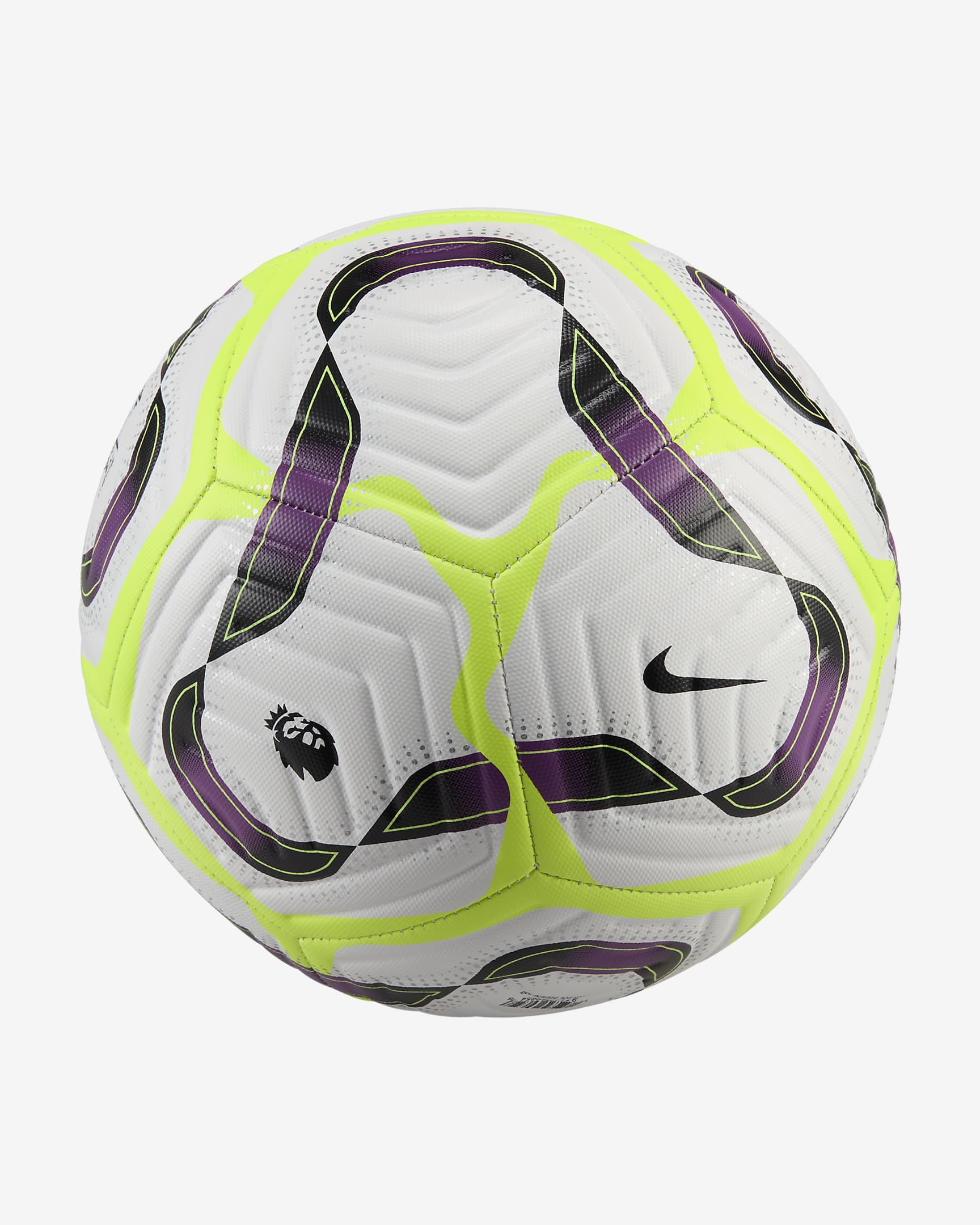 Ballon de foot Premier League Academy - Blanc/Bold Berry/Volt/Noir