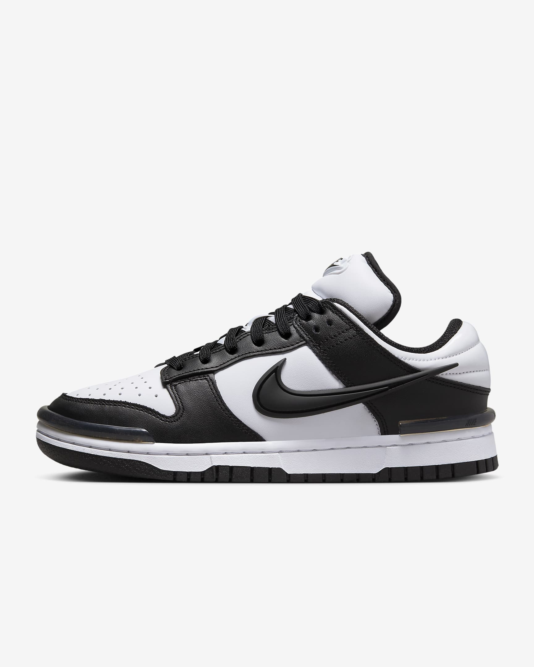 Buty damskie Nike Dunk Low Twist - Czerń/Czerń/Biel