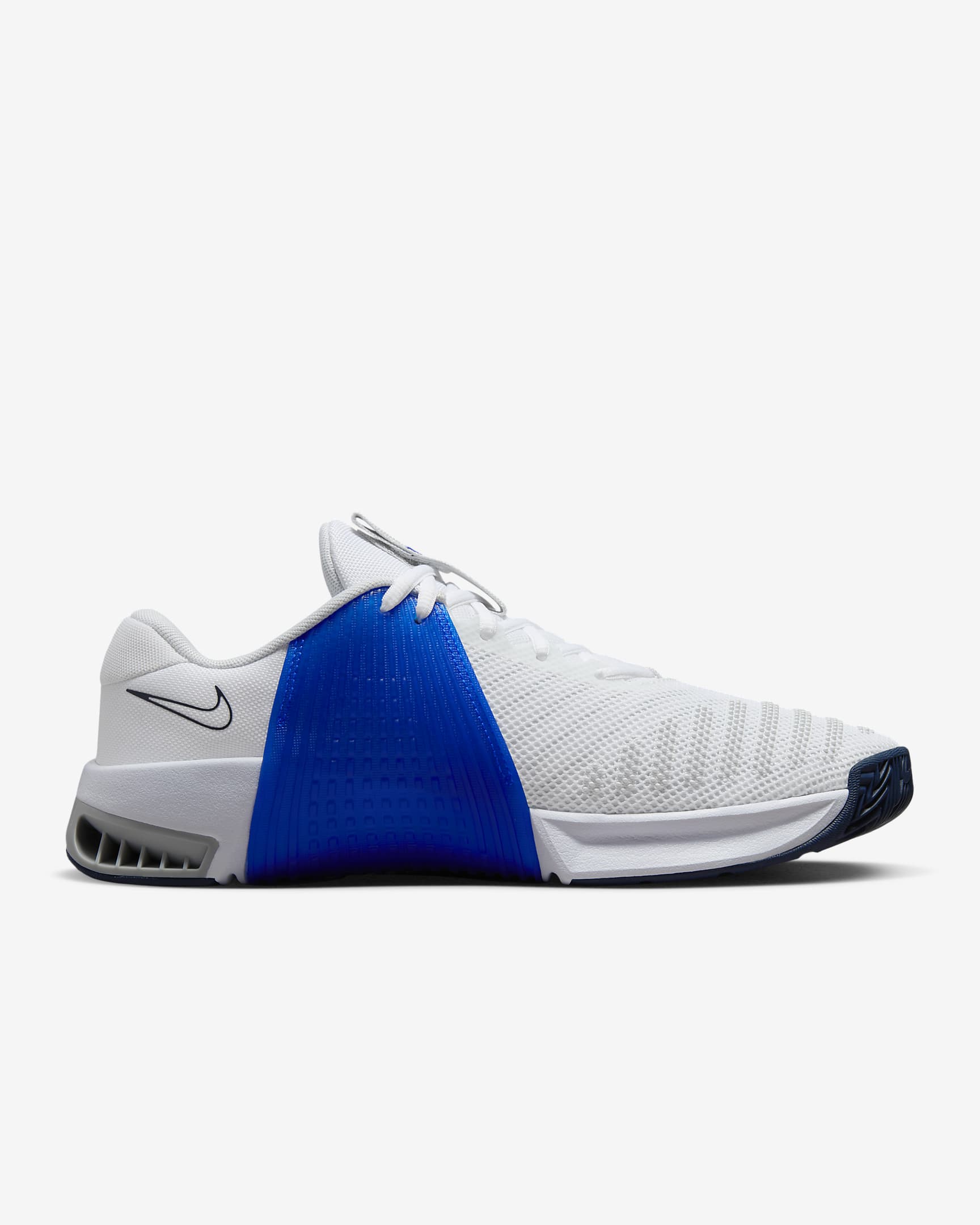 Tenis de entrenamiento para hombre Nike Metcon 9 - Blanco/Azul carrera/Obsidiana/Platino puro