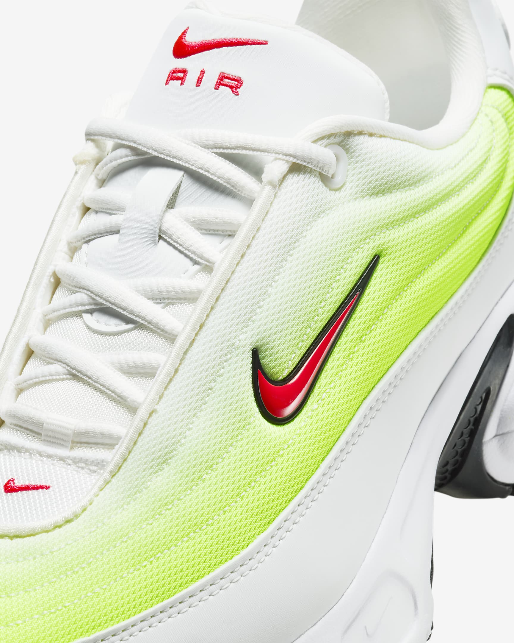 Nike Air Max Portal damesschoenen - Summit White/Wit/Volt/Bright Crimson