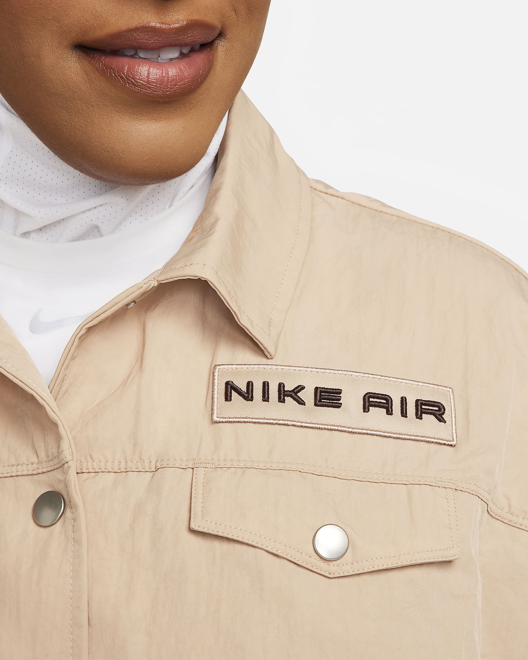 cropped jacket nike