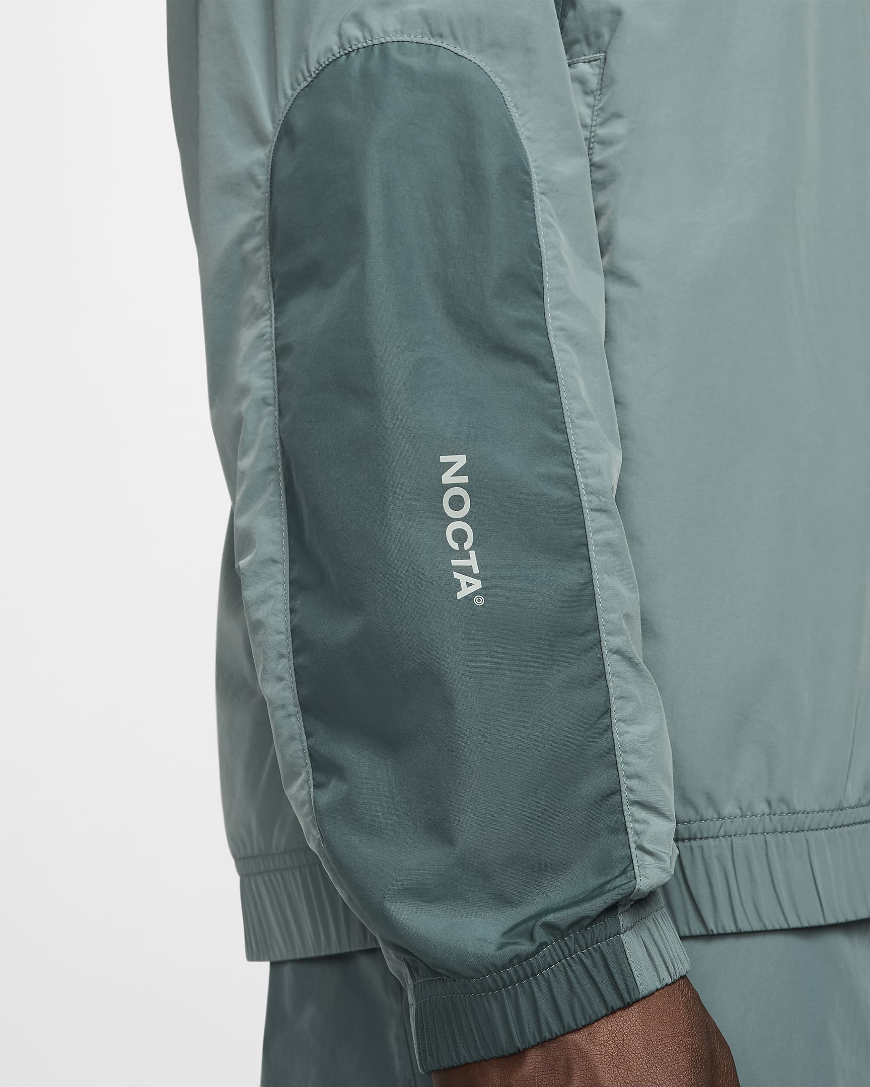 NOCTA Northstar Nylon Track Jacket - Mineral Slate/Faded Spruce/Mica Green