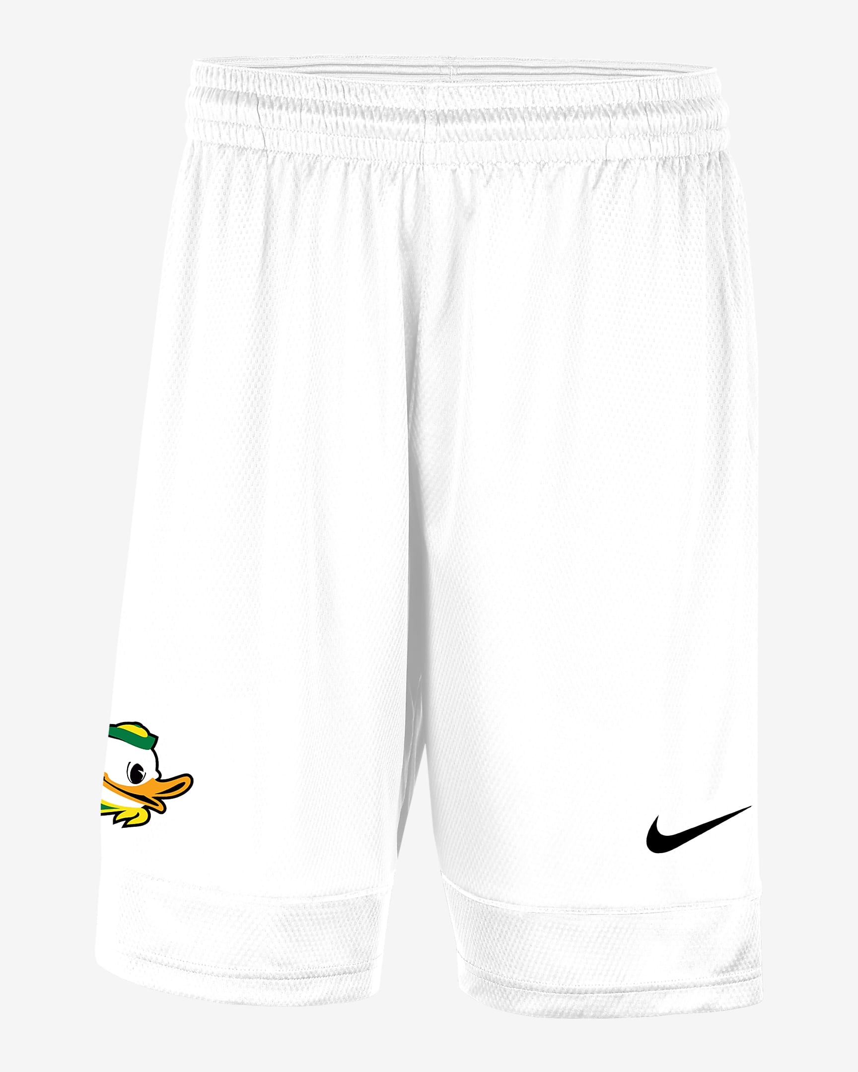 Oregon Men's Nike College Shorts - White