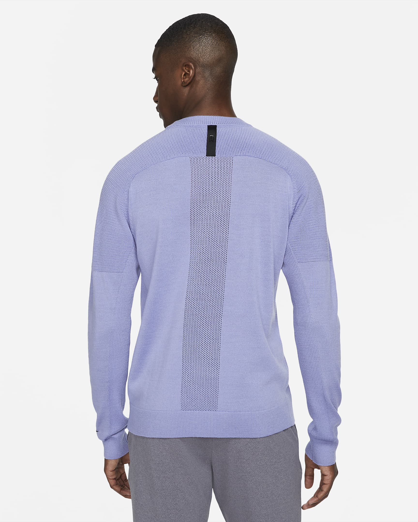 Tiger Woods Men's Knit Golf Jumper. Nike LU